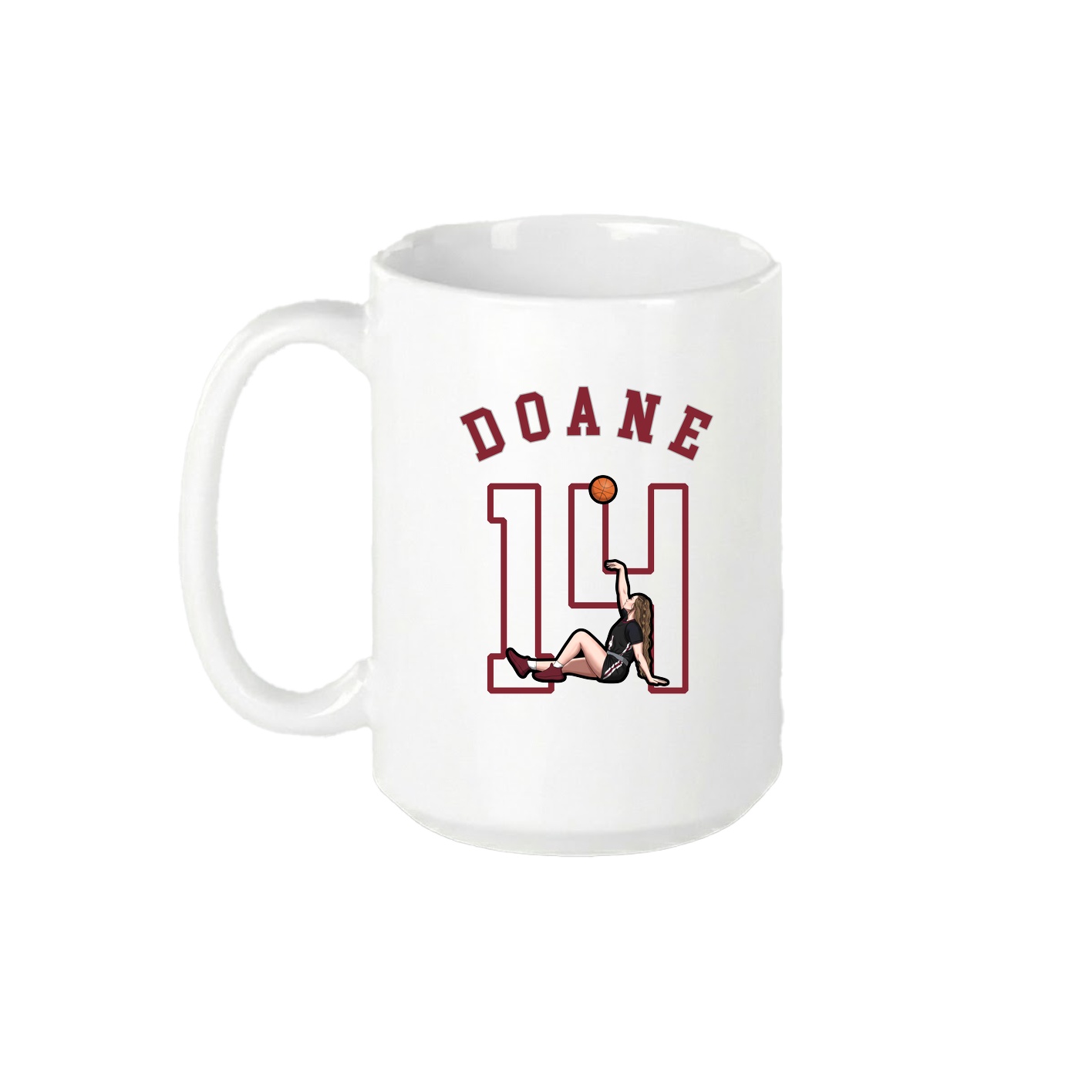 15oz Coffee Mug — Shirsey Arch in White