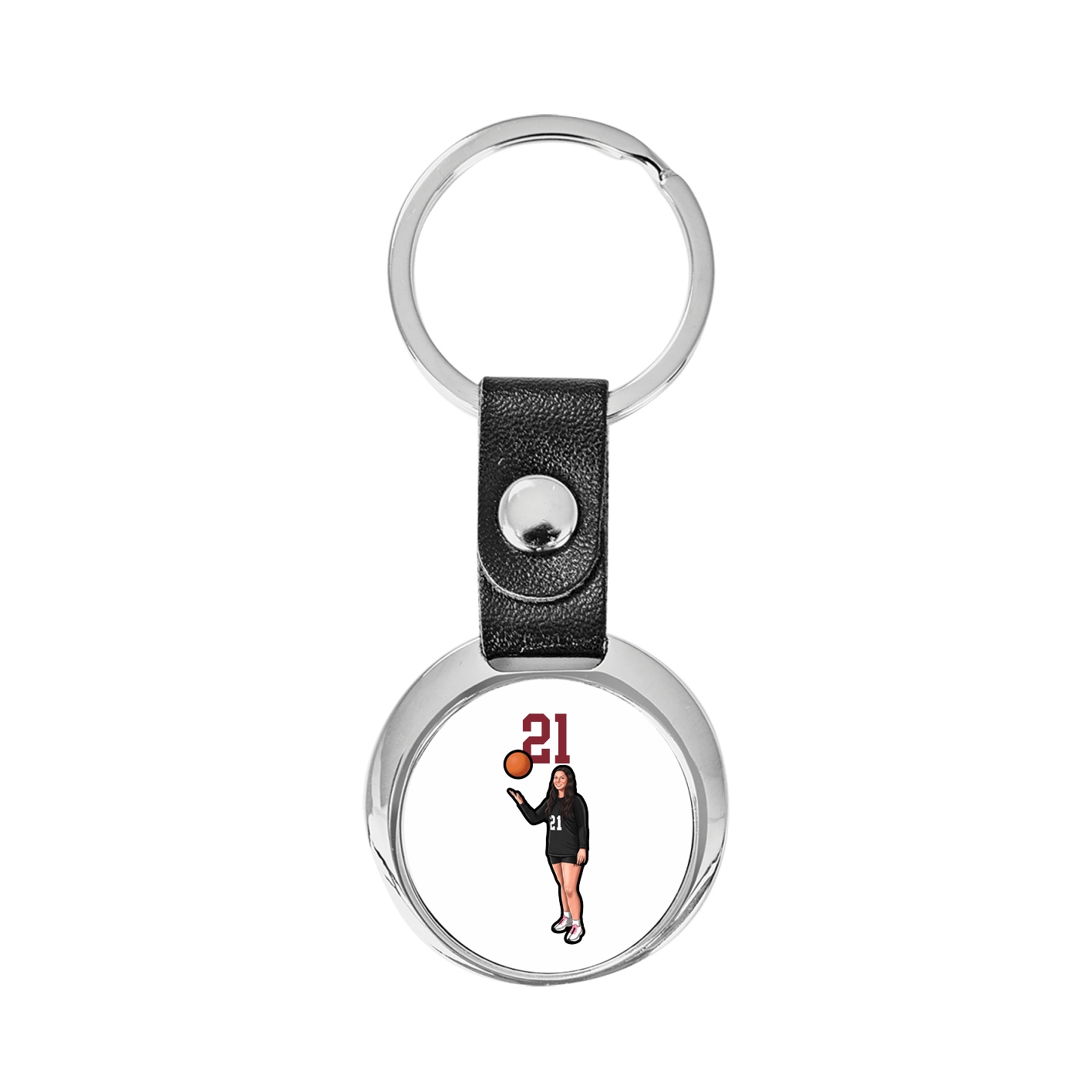 Key Chain — Number Top in Classic