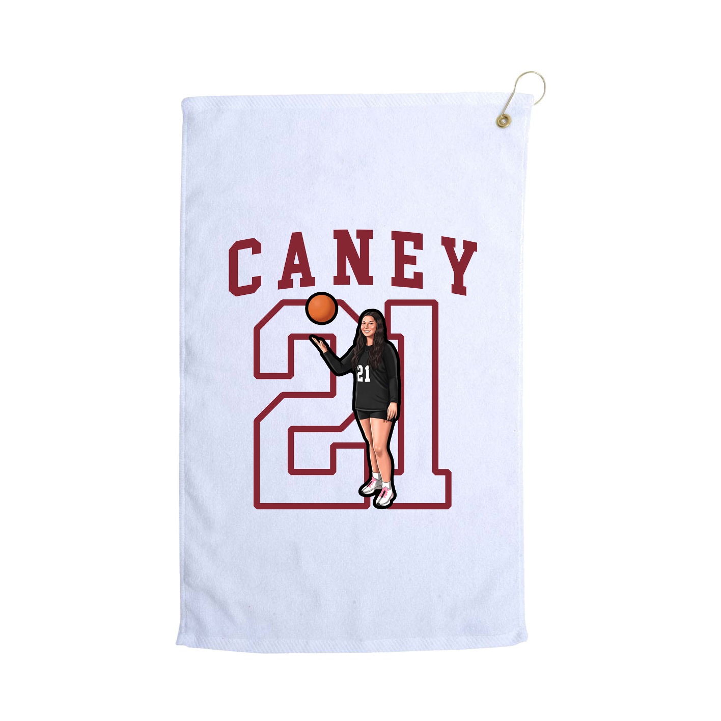 Golf Towel — Shirsey in White