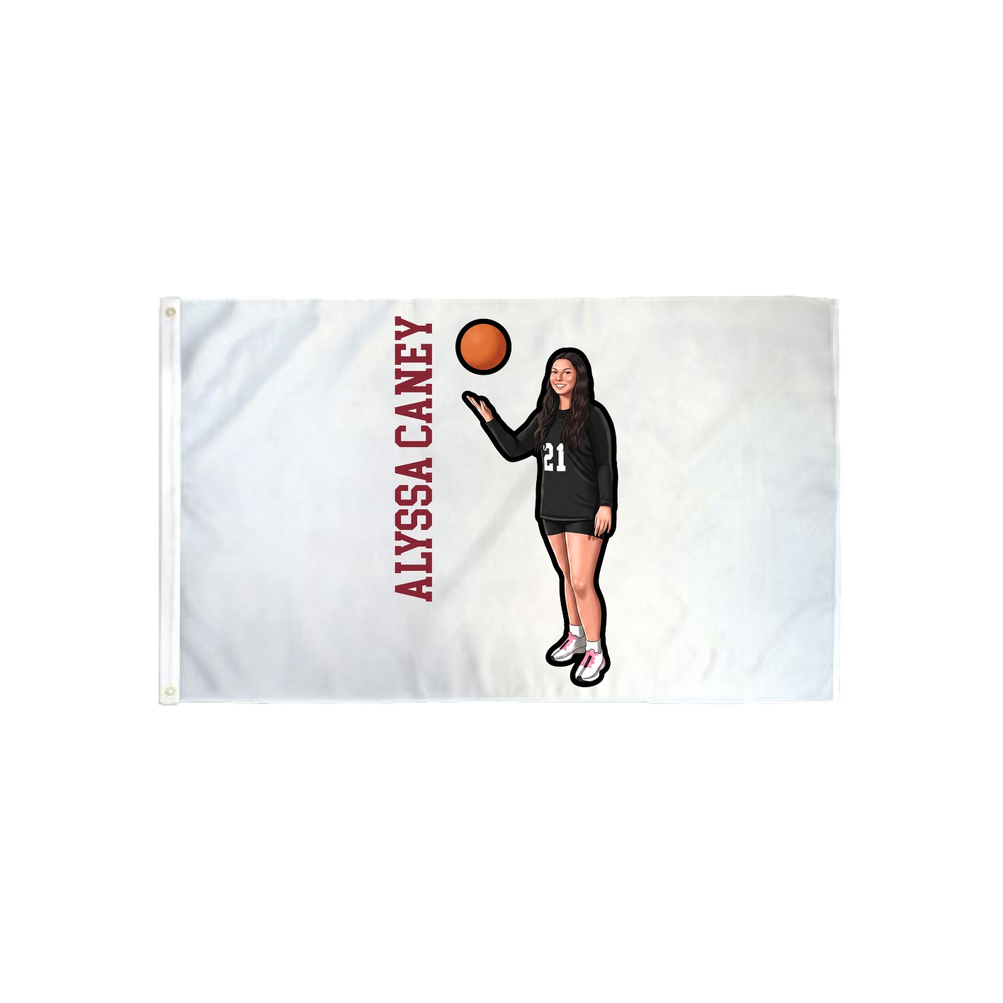 3x5 Flag — Name Vertical in Classic