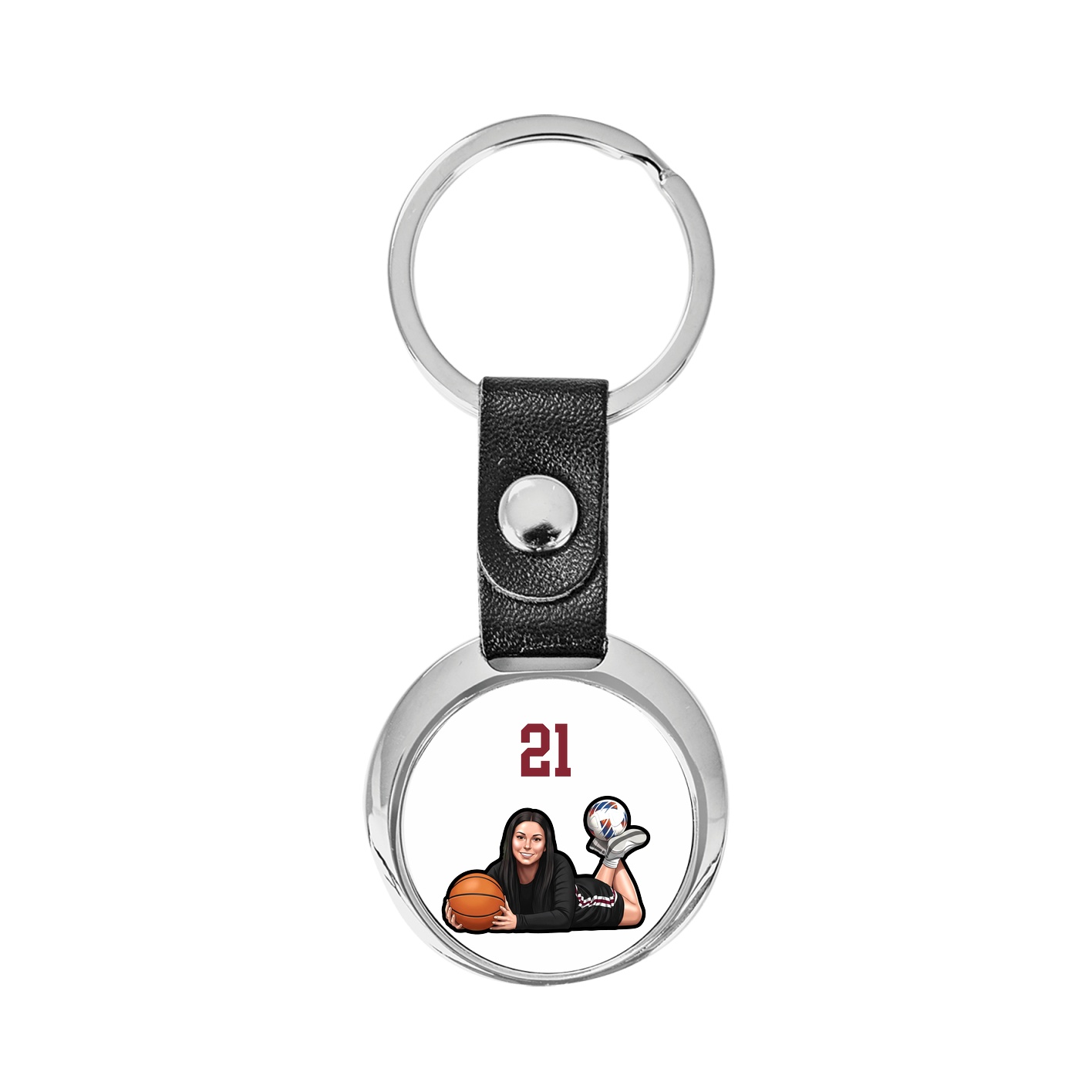 Key Chain — Number Top in Classic