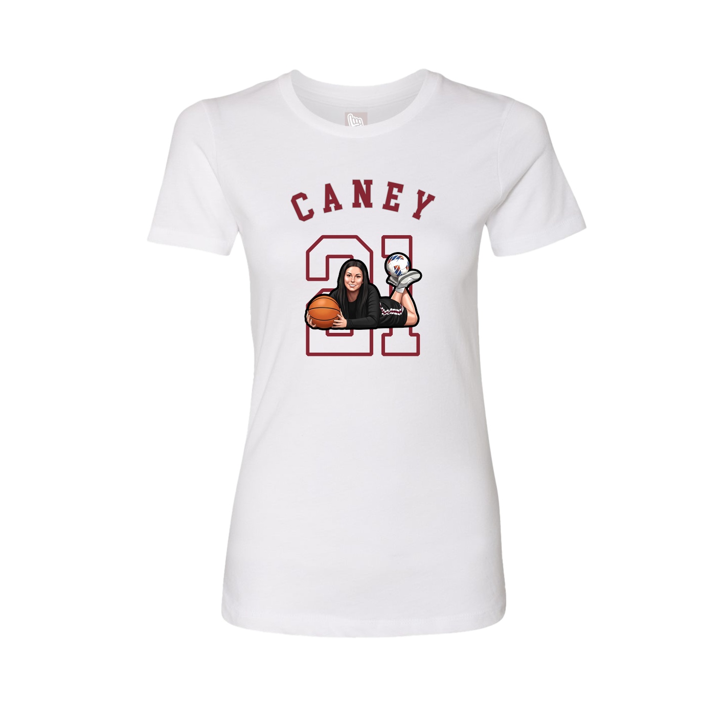 Womens Tee — Shirsey Arch in White