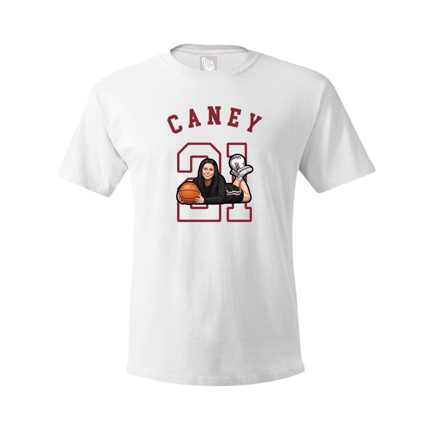 Youth Tee — Shirsey Arch in White