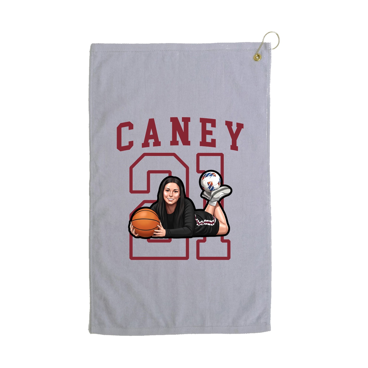 Golf Towel — Shirsey in Grey