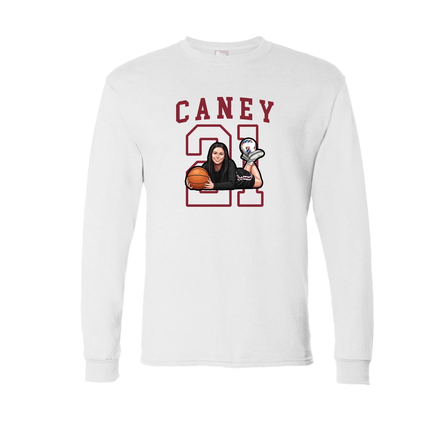 Long Sleeve Tee — Shirsey in White