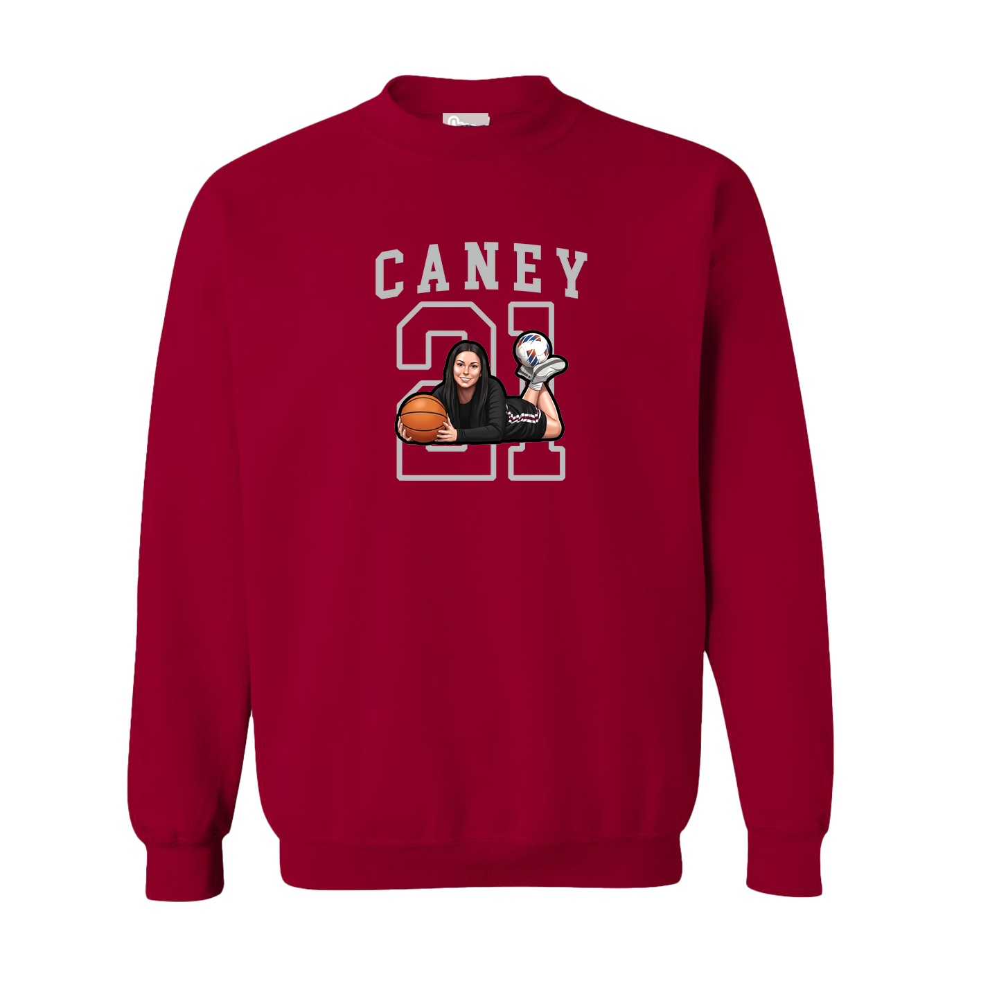 Fleece Crew — Shirsey in Cardinal