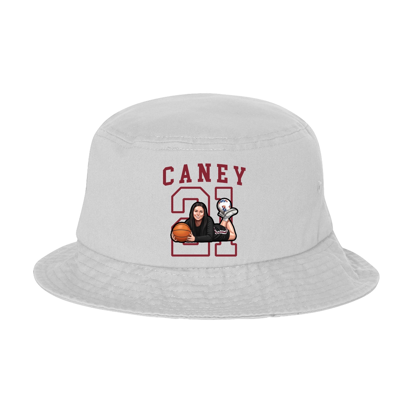 Bucket Cap — Shirsey in White