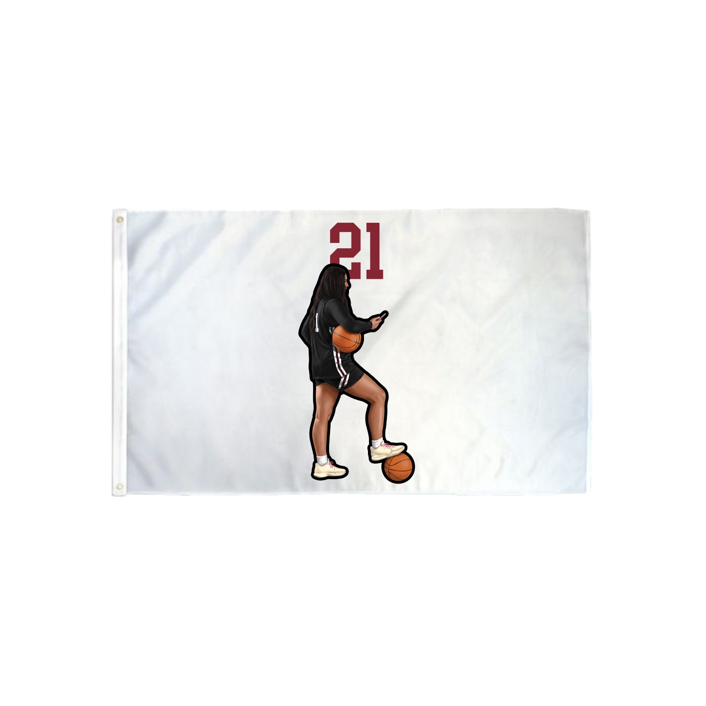 3x5 Flag — Number Top in Classic