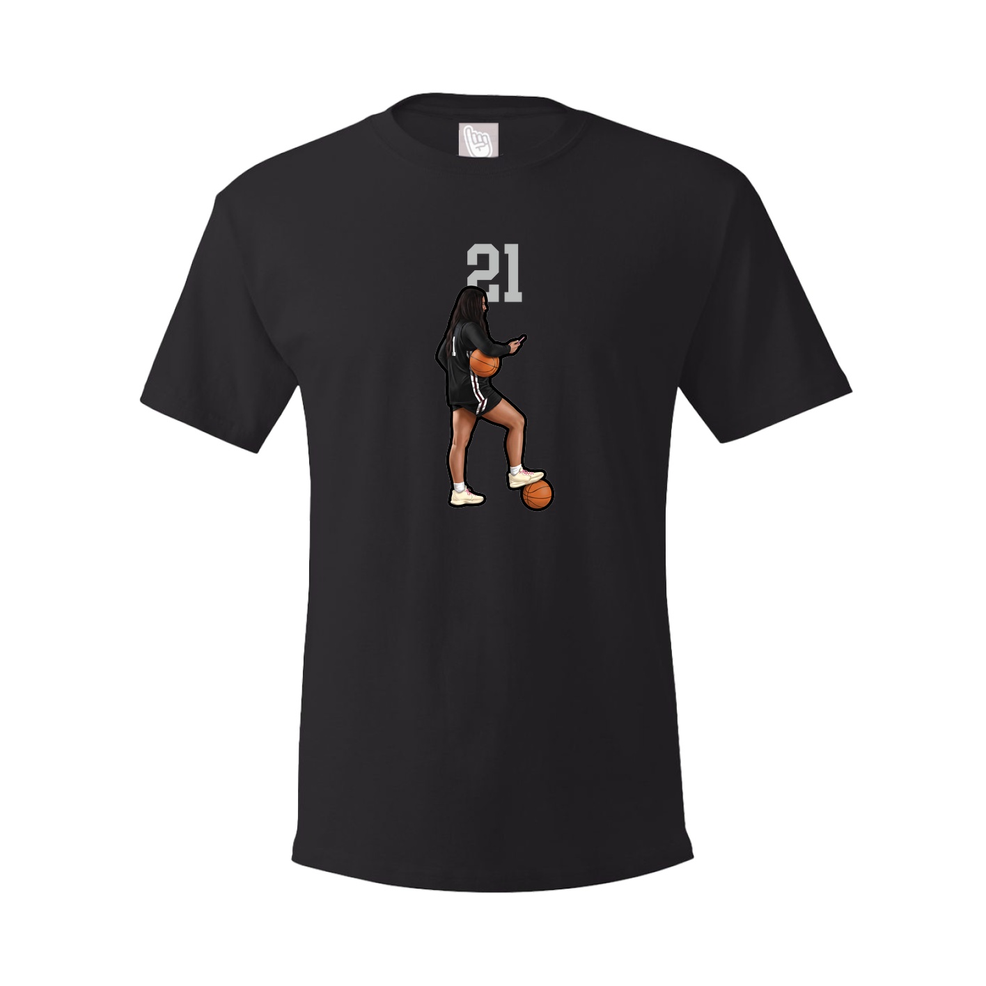 Tee — Number Top in Black
