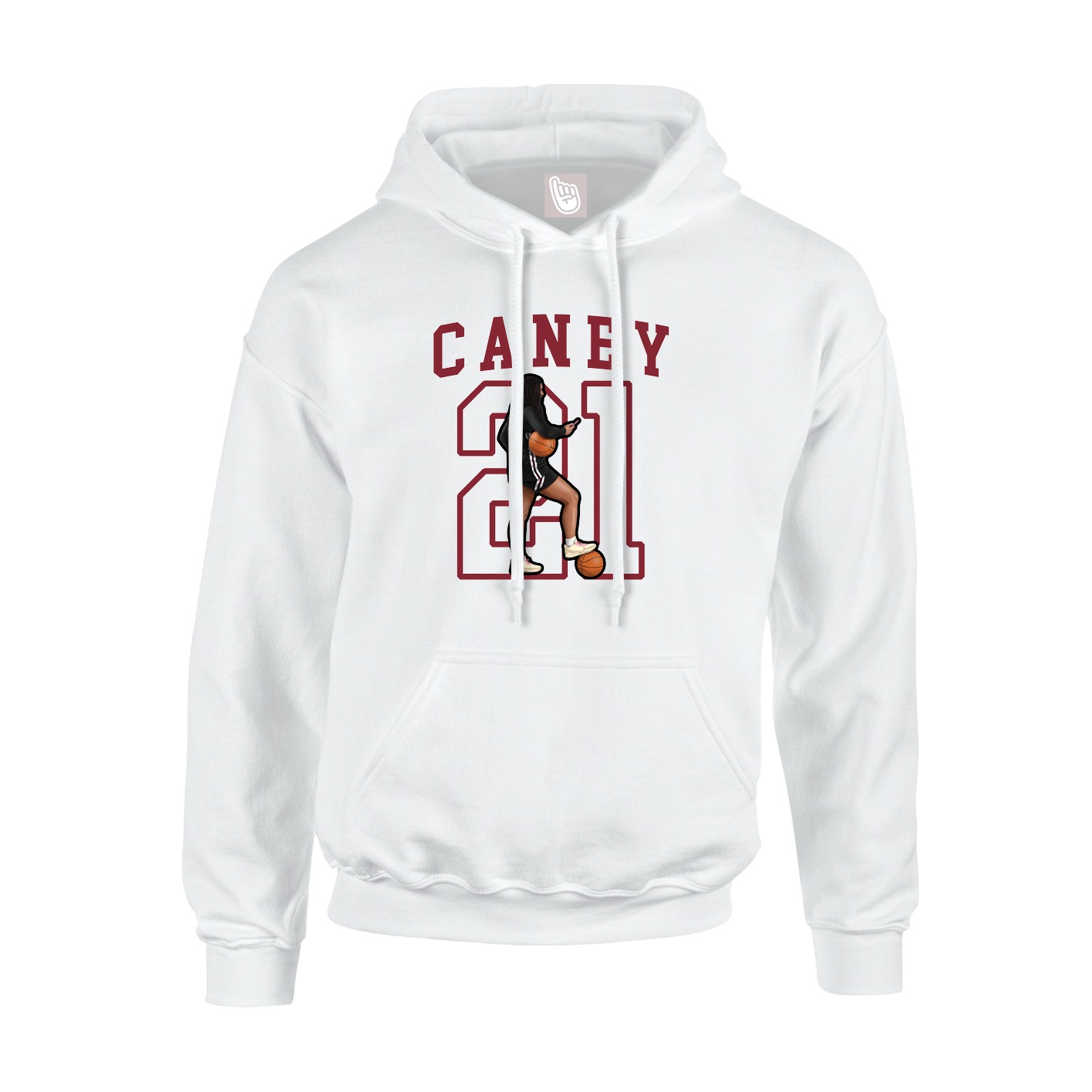 Youth Hoodie — Shirsey in White