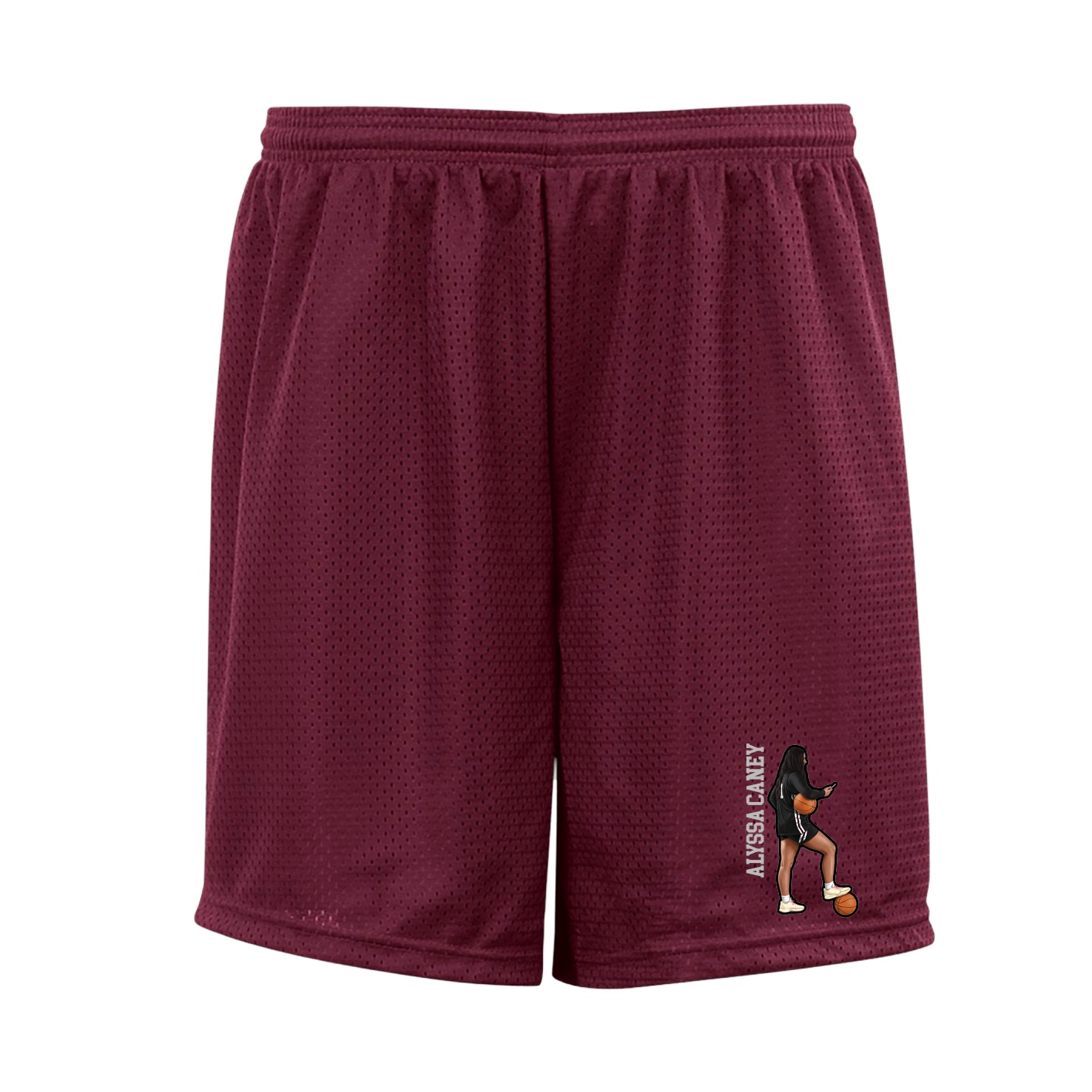 Shorts — Name Vertical in Cardinal