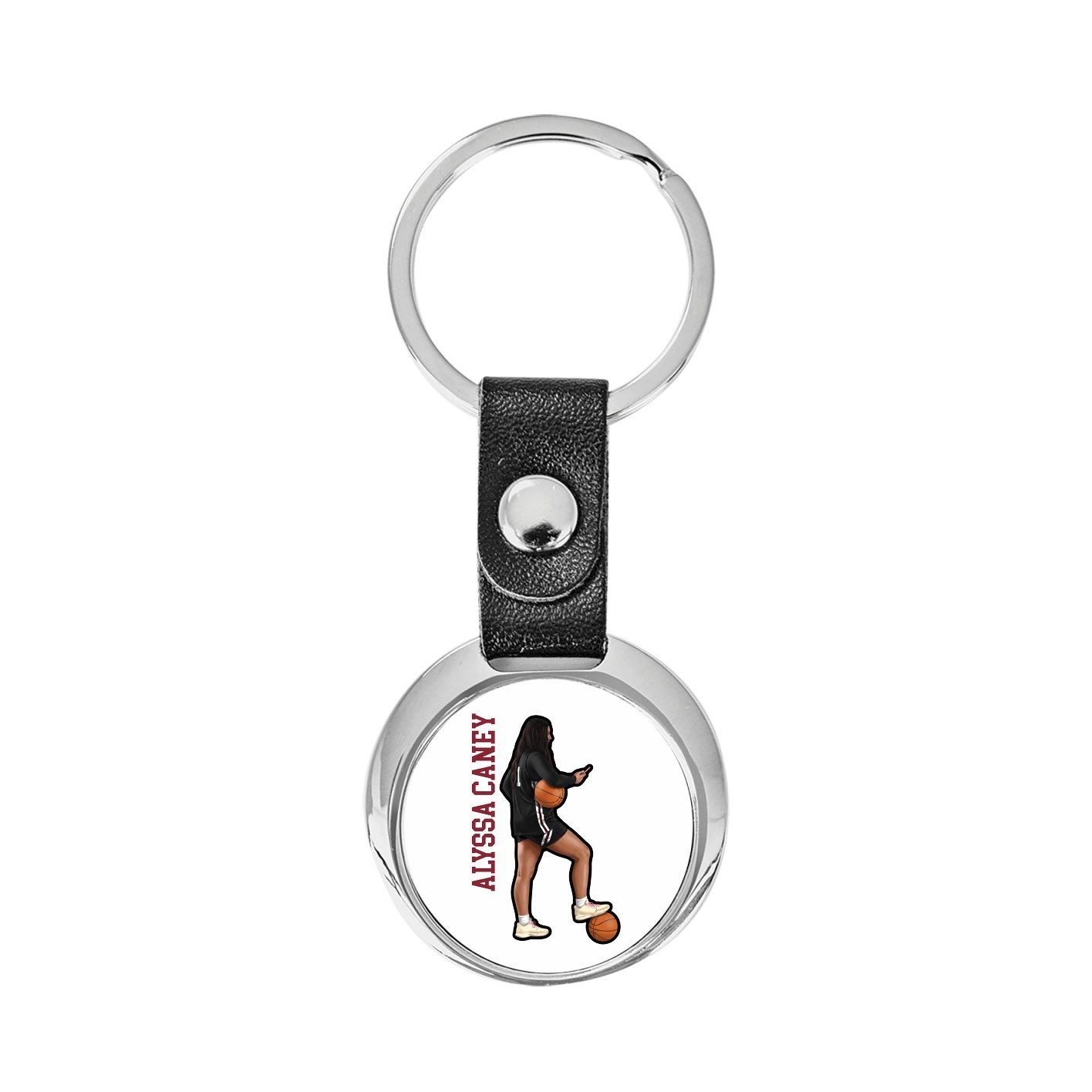 Key Chain — Name Vertical in Classic