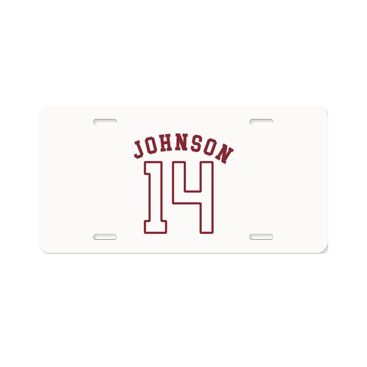 License Plate — Shirsey Arch in Classic