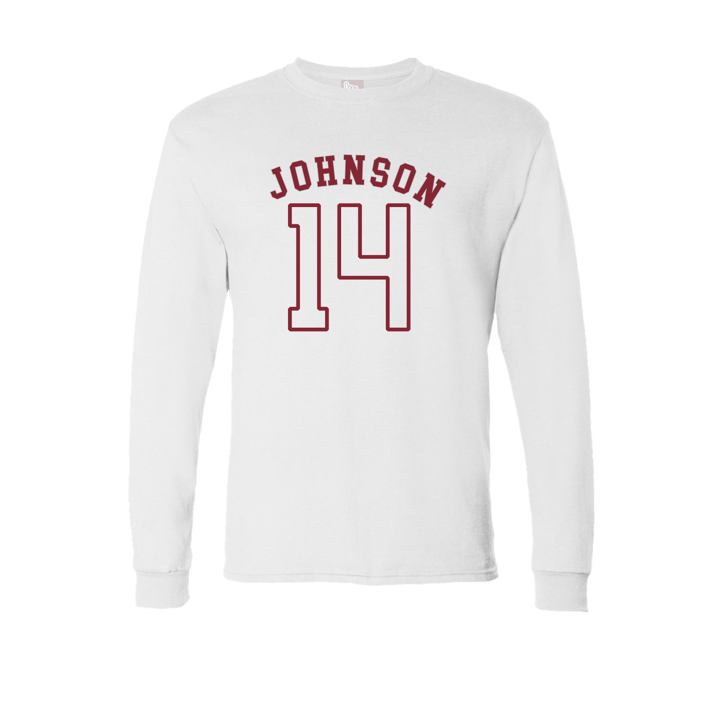 Long Sleeve Tee — Shirsey Arch in White