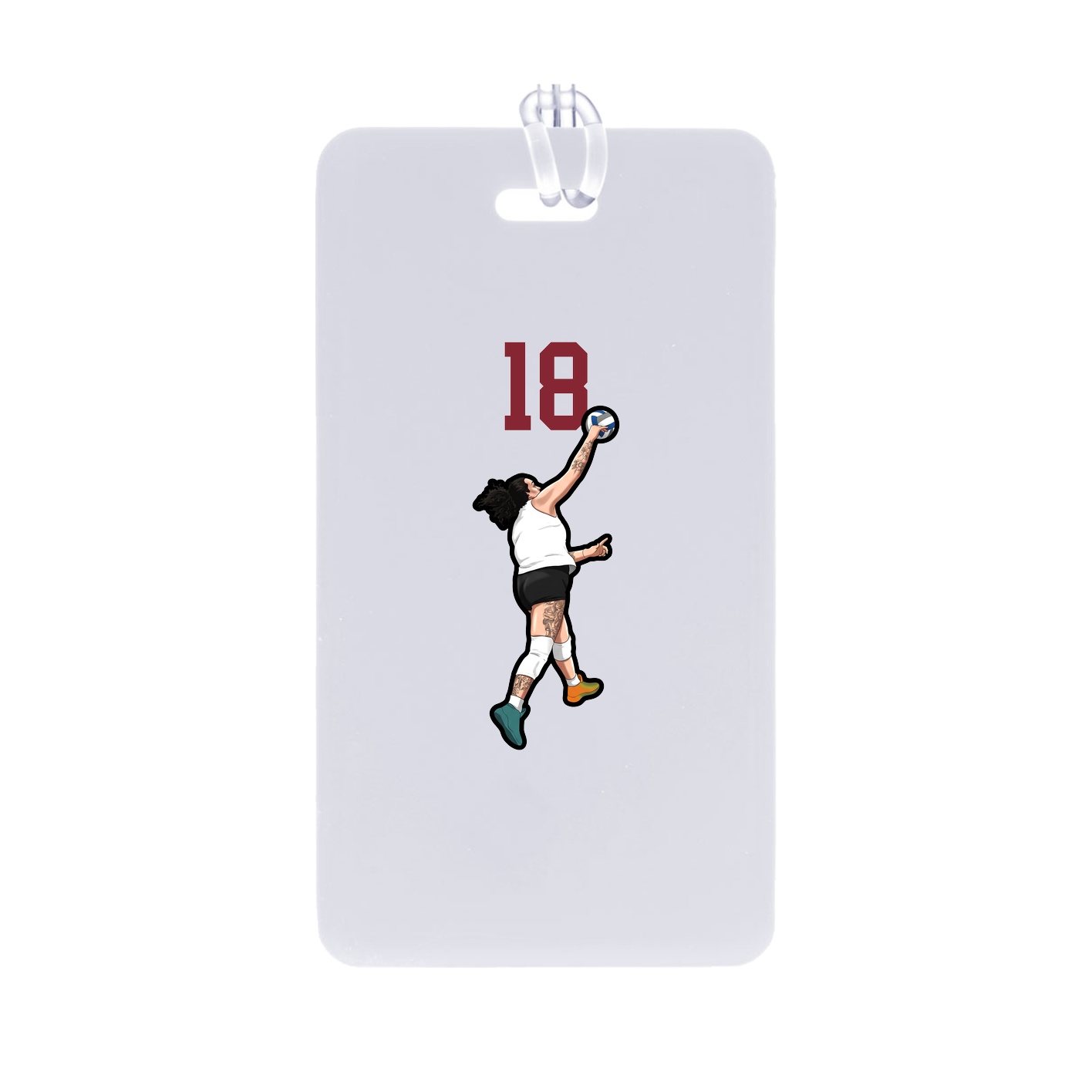 Bag Tag — Number Top in Classic