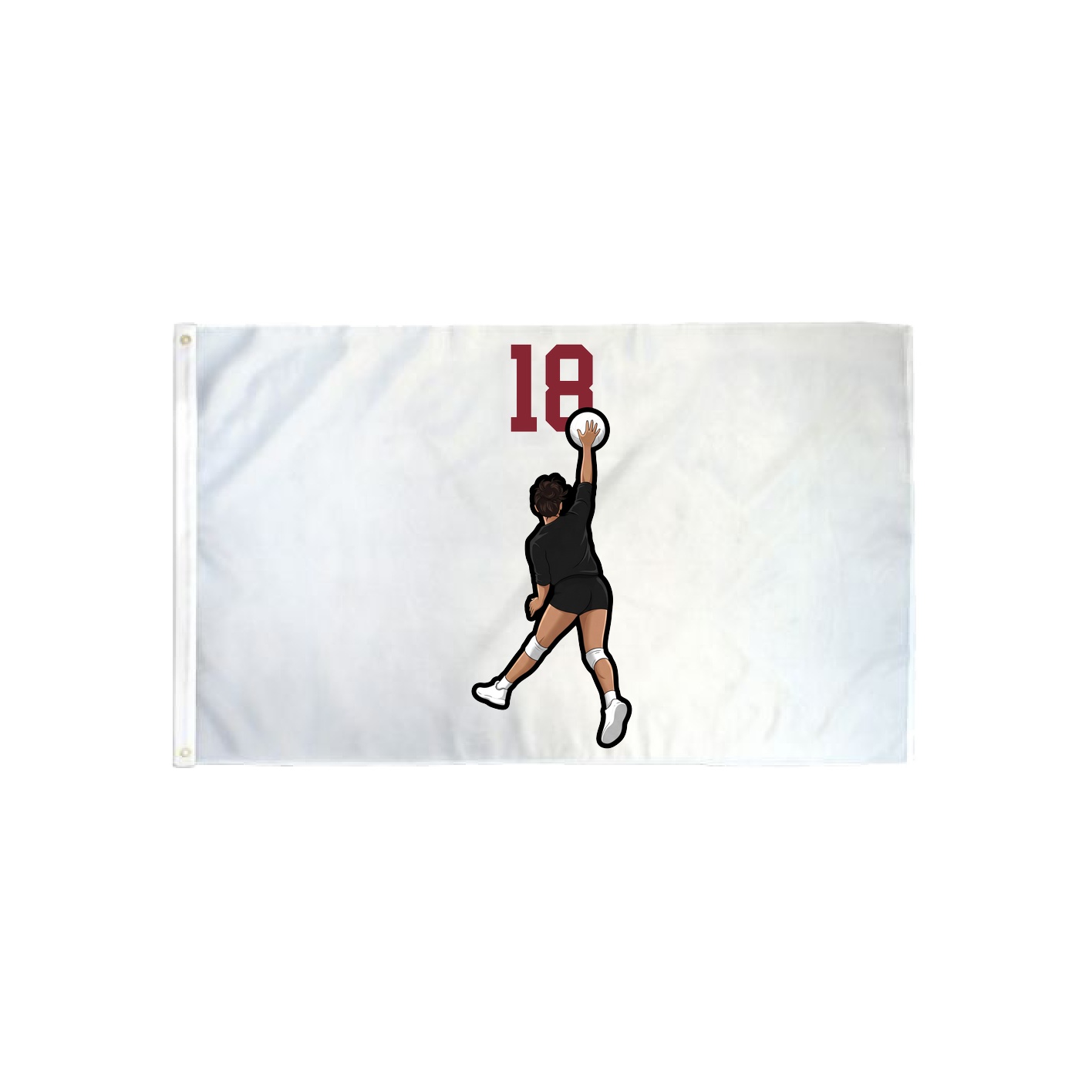 3x5 Flag — Number Top in Classic