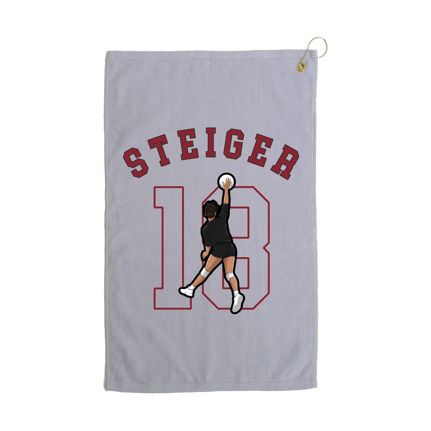 Golf Towel — Shirsey Arch in Grey
