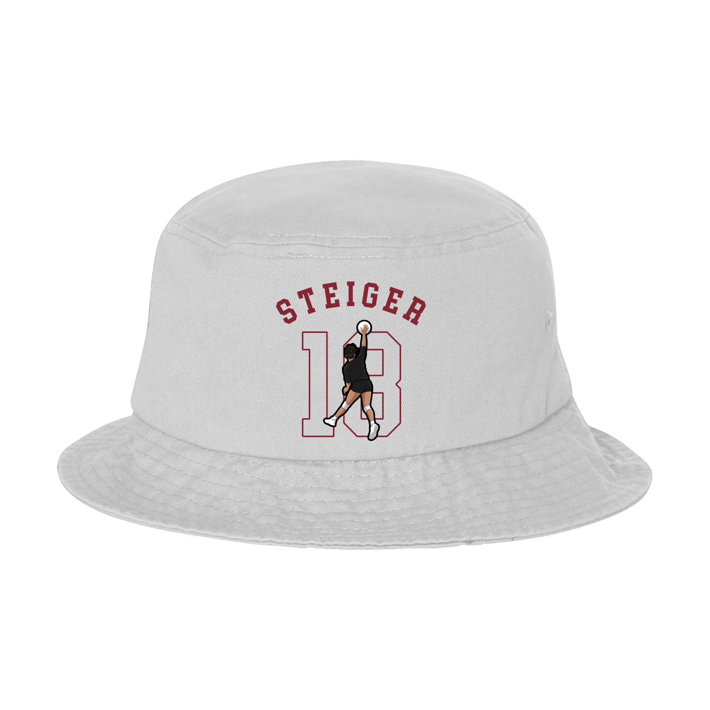 Bucket Cap — Shirsey Arch in White