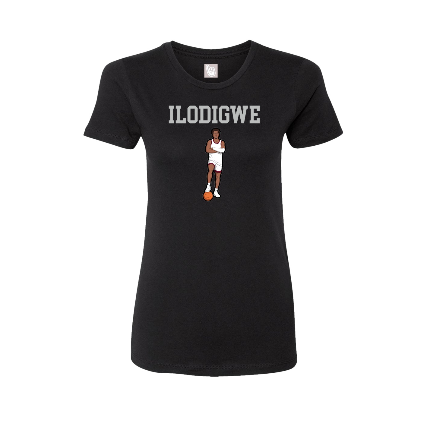 Fitted Women's Tee — Shirsey in Black