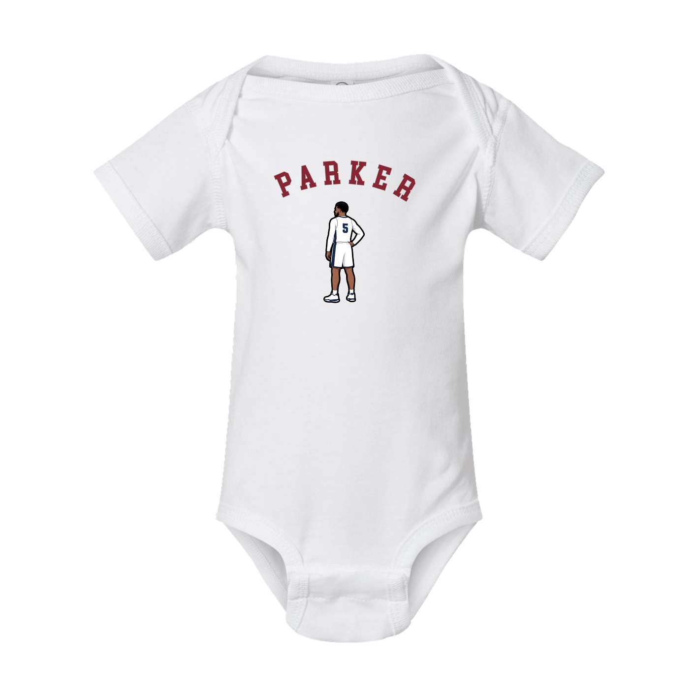 Baby Onesie — Shirsey Arch in White