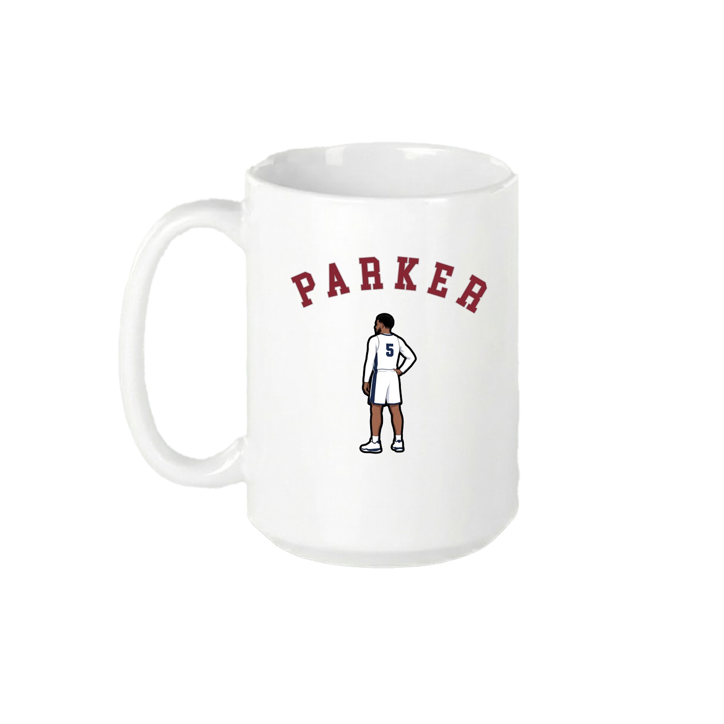 15oz Coffee Mug — Shirsey Arch in White