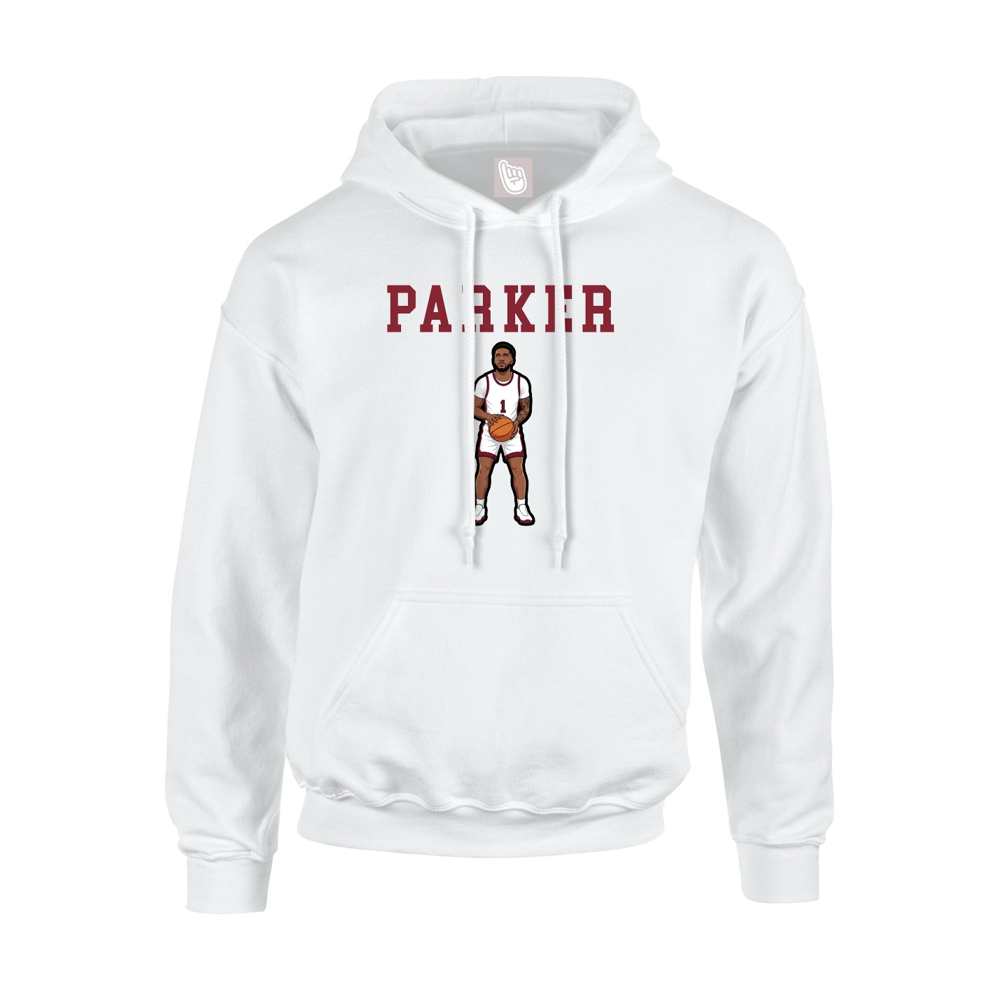 Youth Hoodie — Shirsey in White
