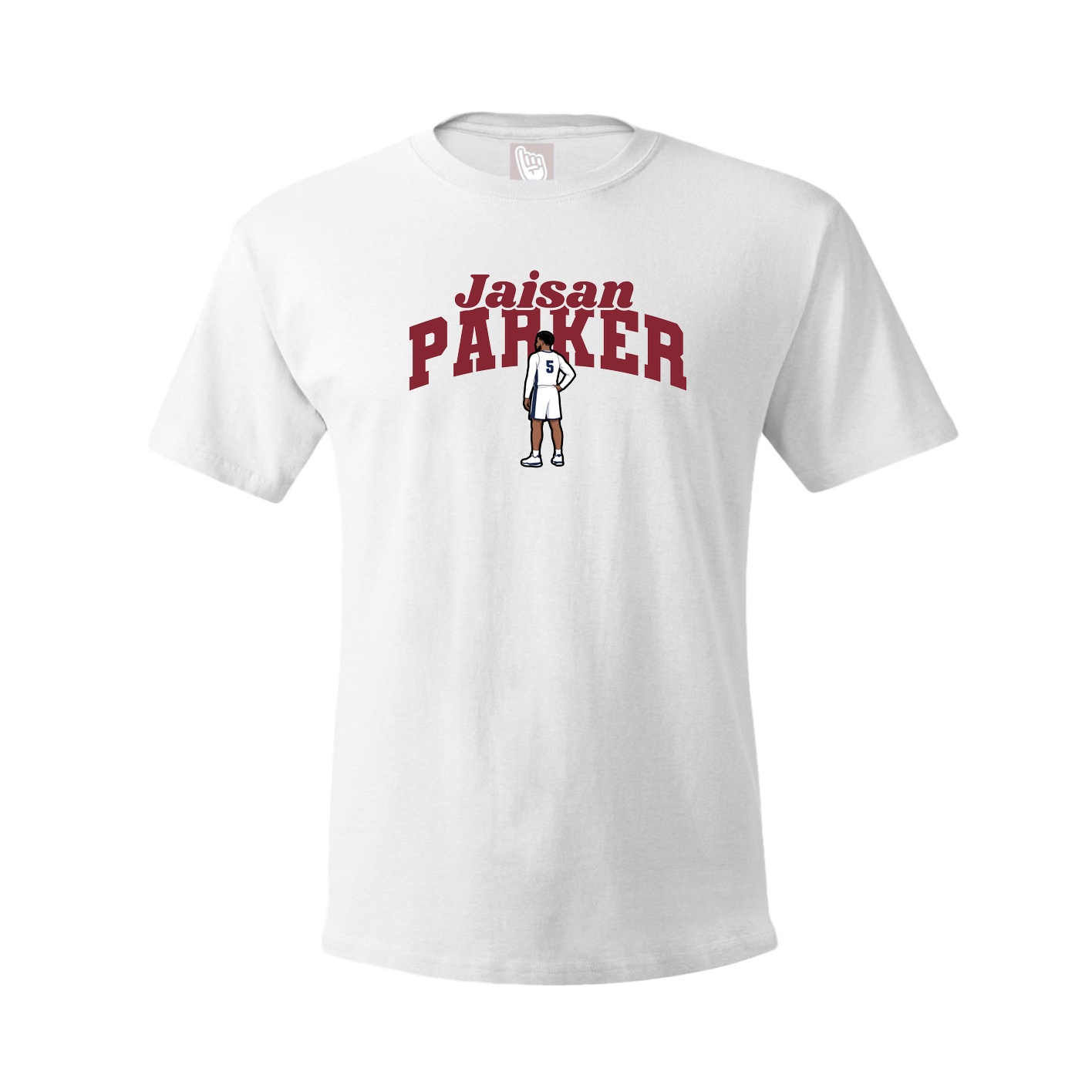 Youth Tee — Signature Arch in White