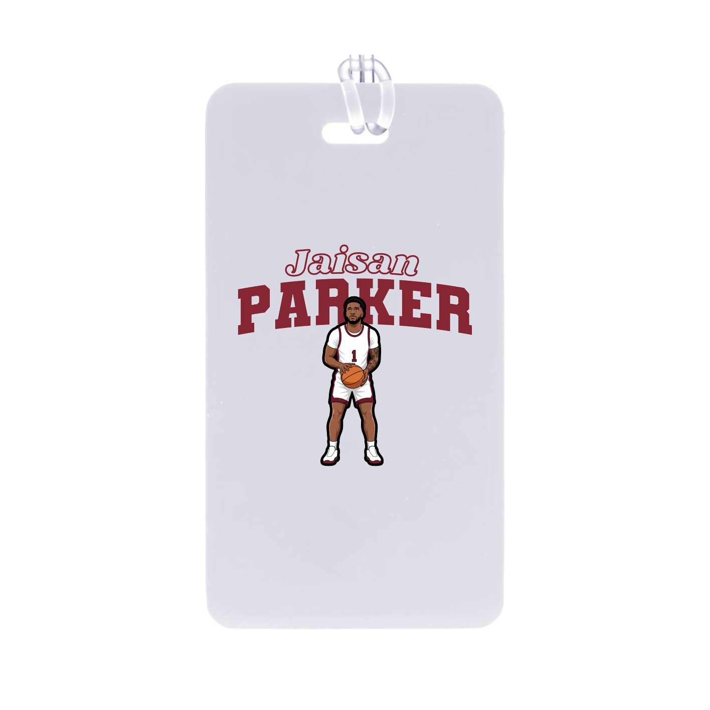 Bag Tag — Name Arch in Classic