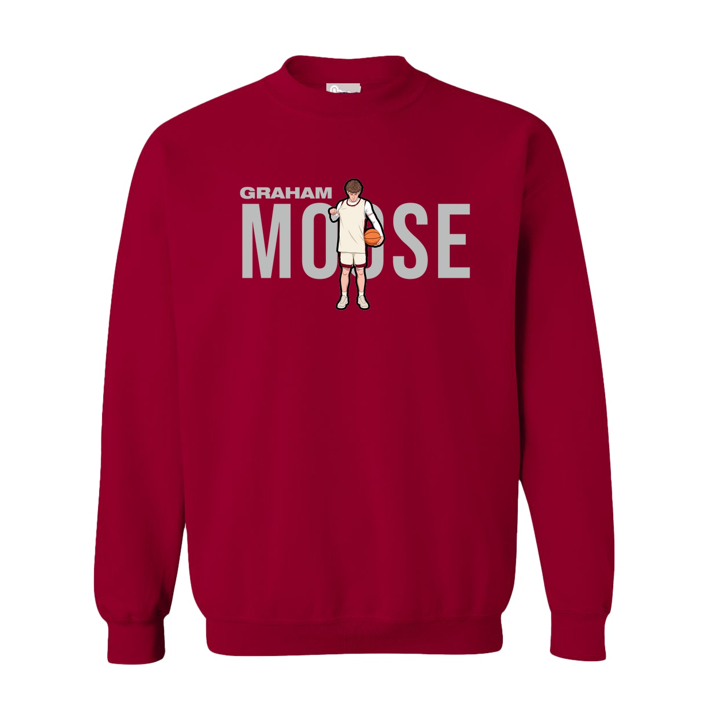 Fleece Crew — Player Name in Cardinal