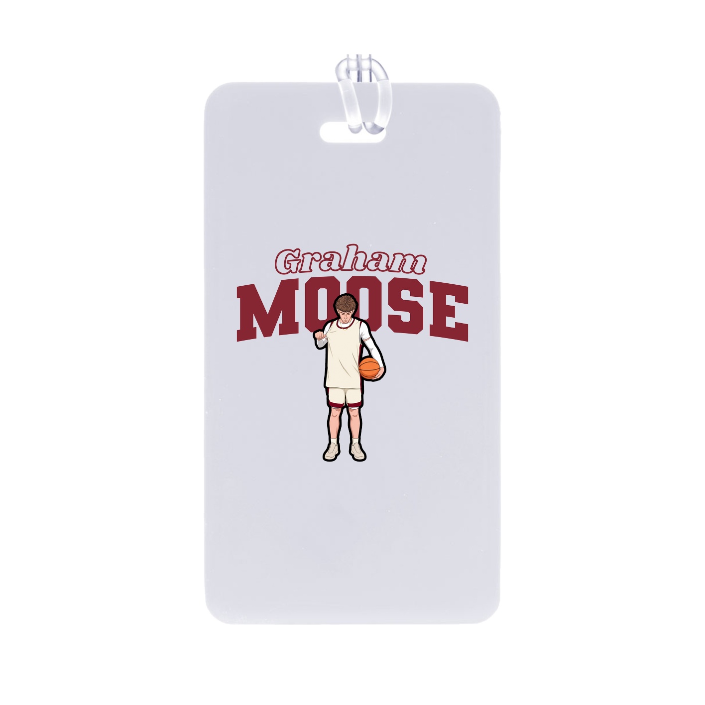 Bag Tag — Name Arch in Classic
