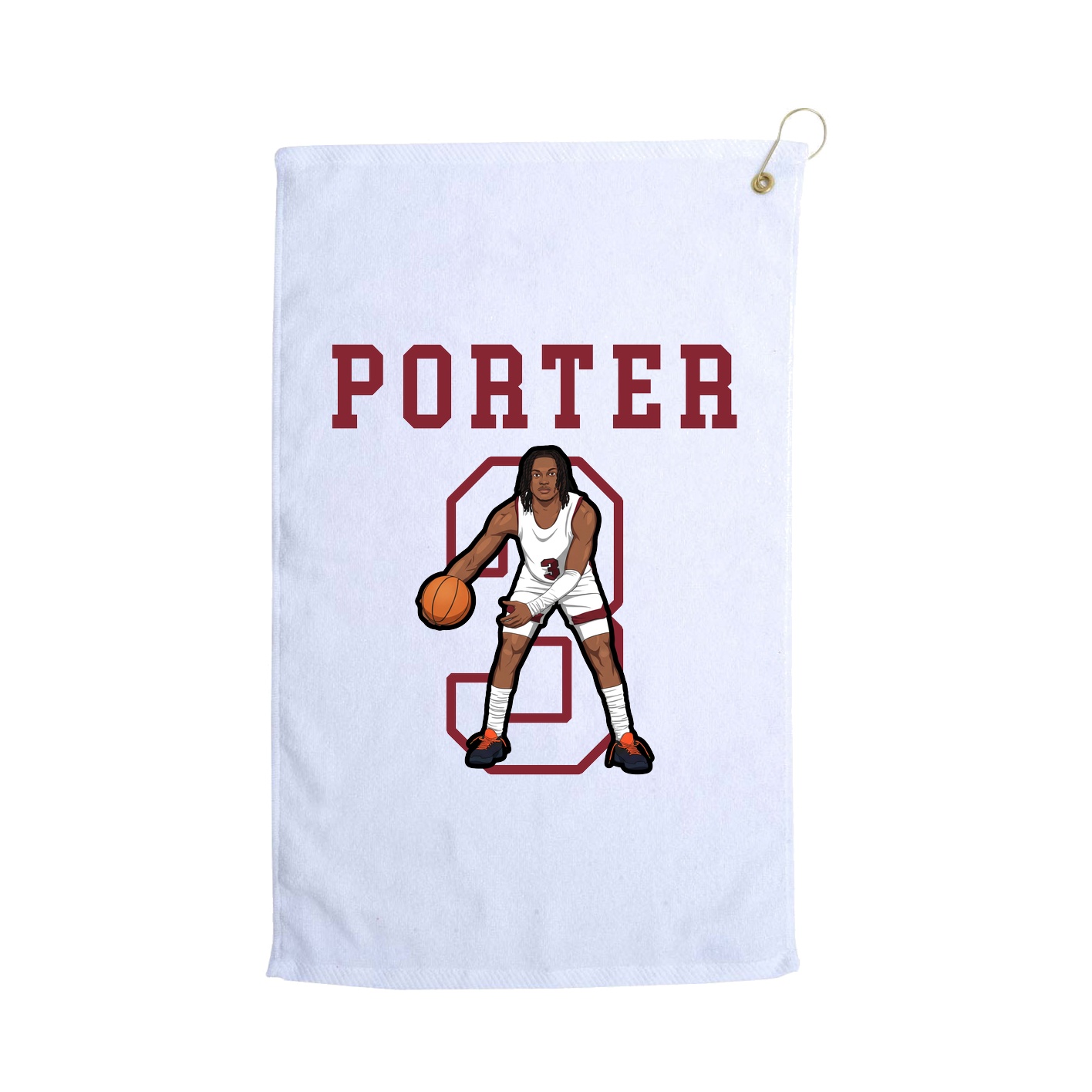 Golf Towel — Shirsey in White