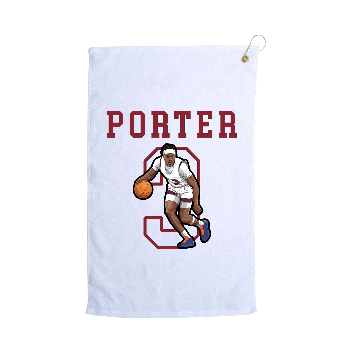 Golf Towel — Shirsey in White