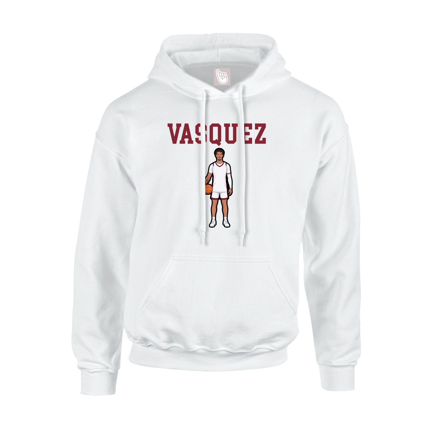 Hoodie — Shirsey in White