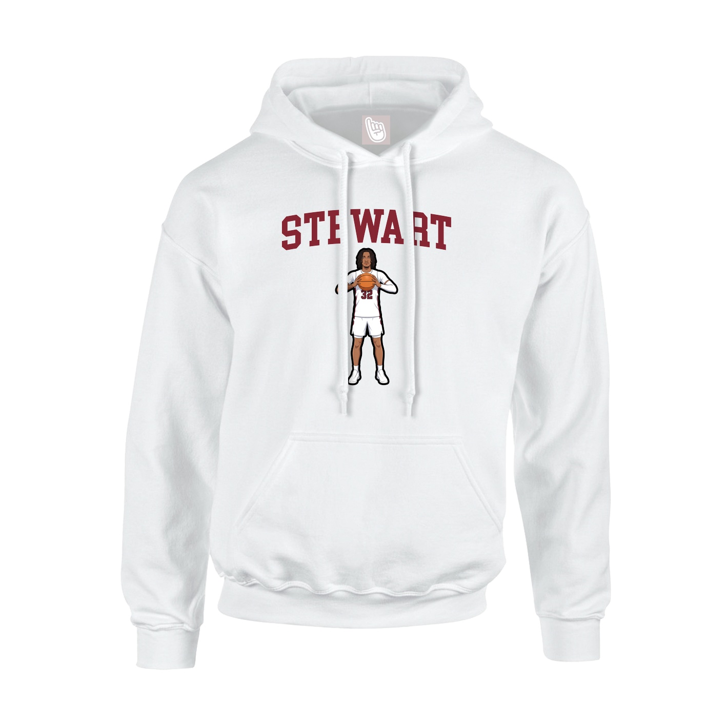 Youth Hoodie — Shirsey in White