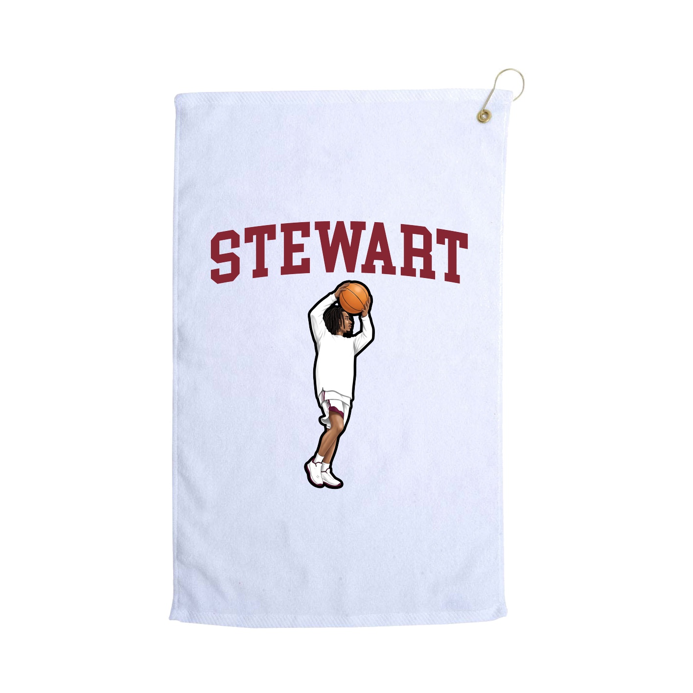 Golf Towel — Shirsey in White