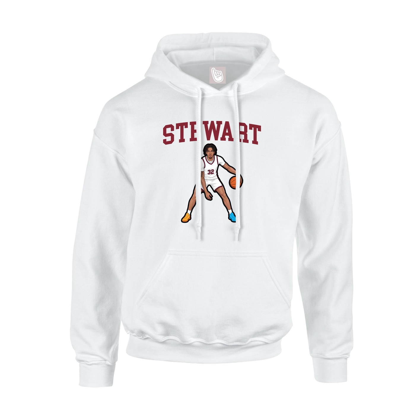 Hoodie — Shirsey in White
