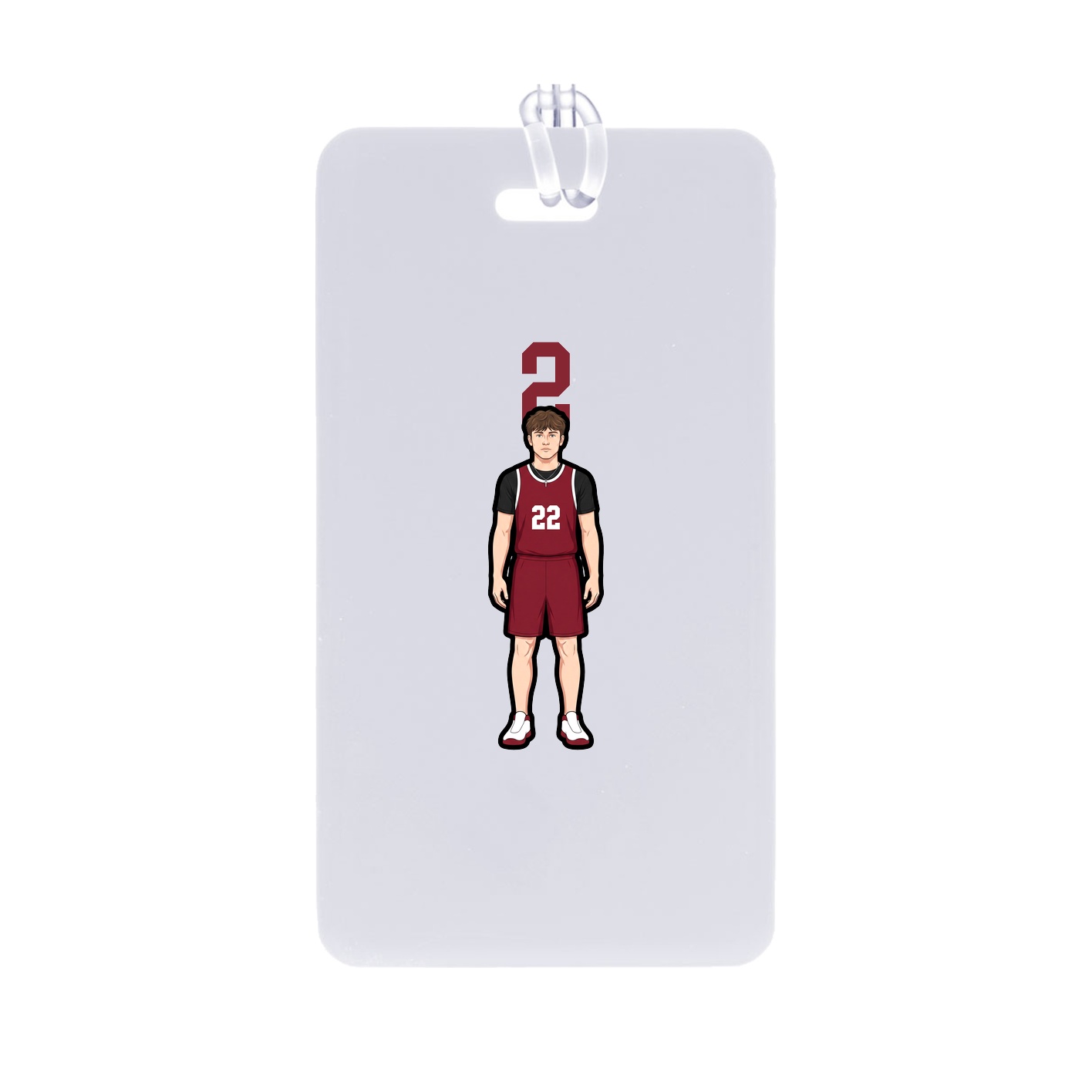 Bag Tag — Number Top in Classic