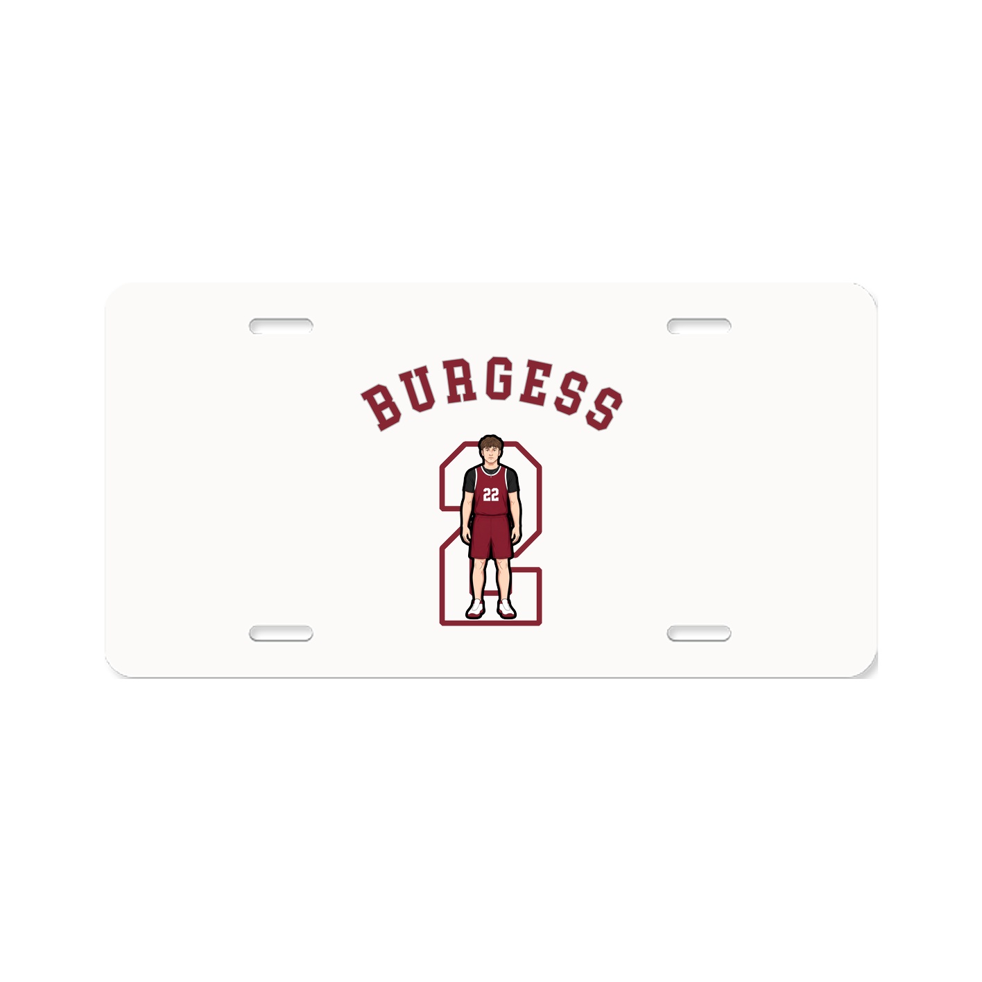 License Plate — Shirsey Arch in Classic