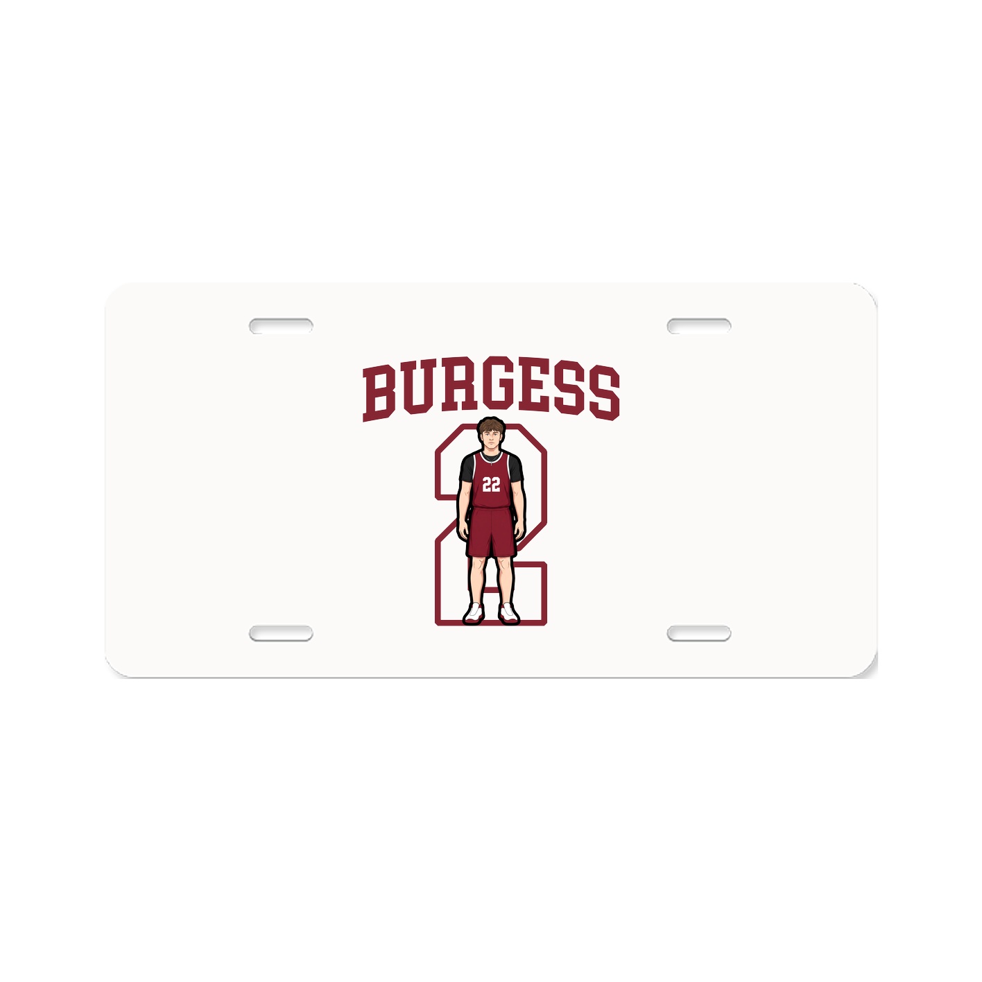License Plate — Shirsey in Classic