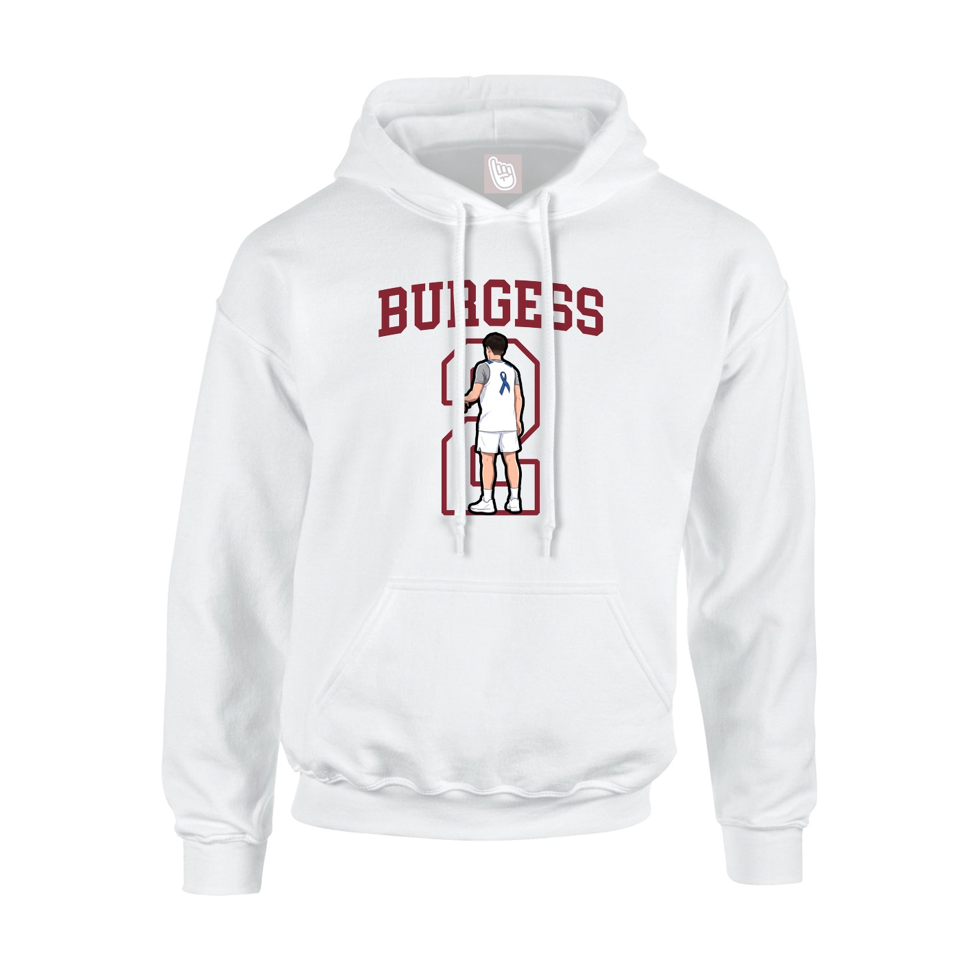 Youth Hoodie — Shirsey in White