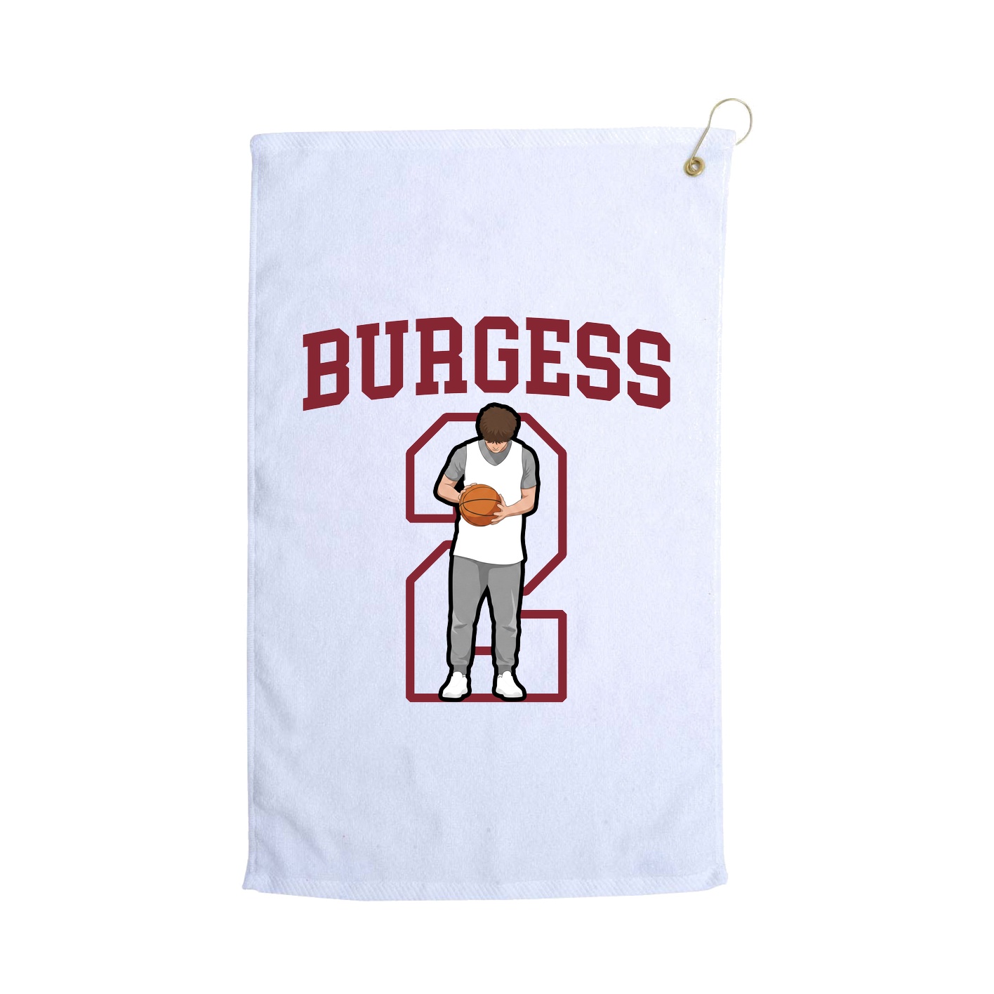 Golf Towel — Shirsey in White
