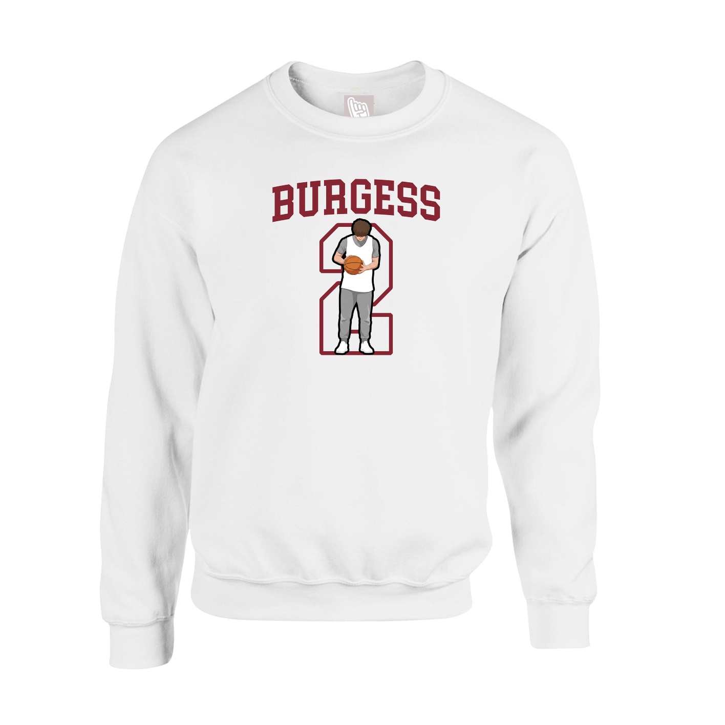 Fleece Crew — Shirsey in White