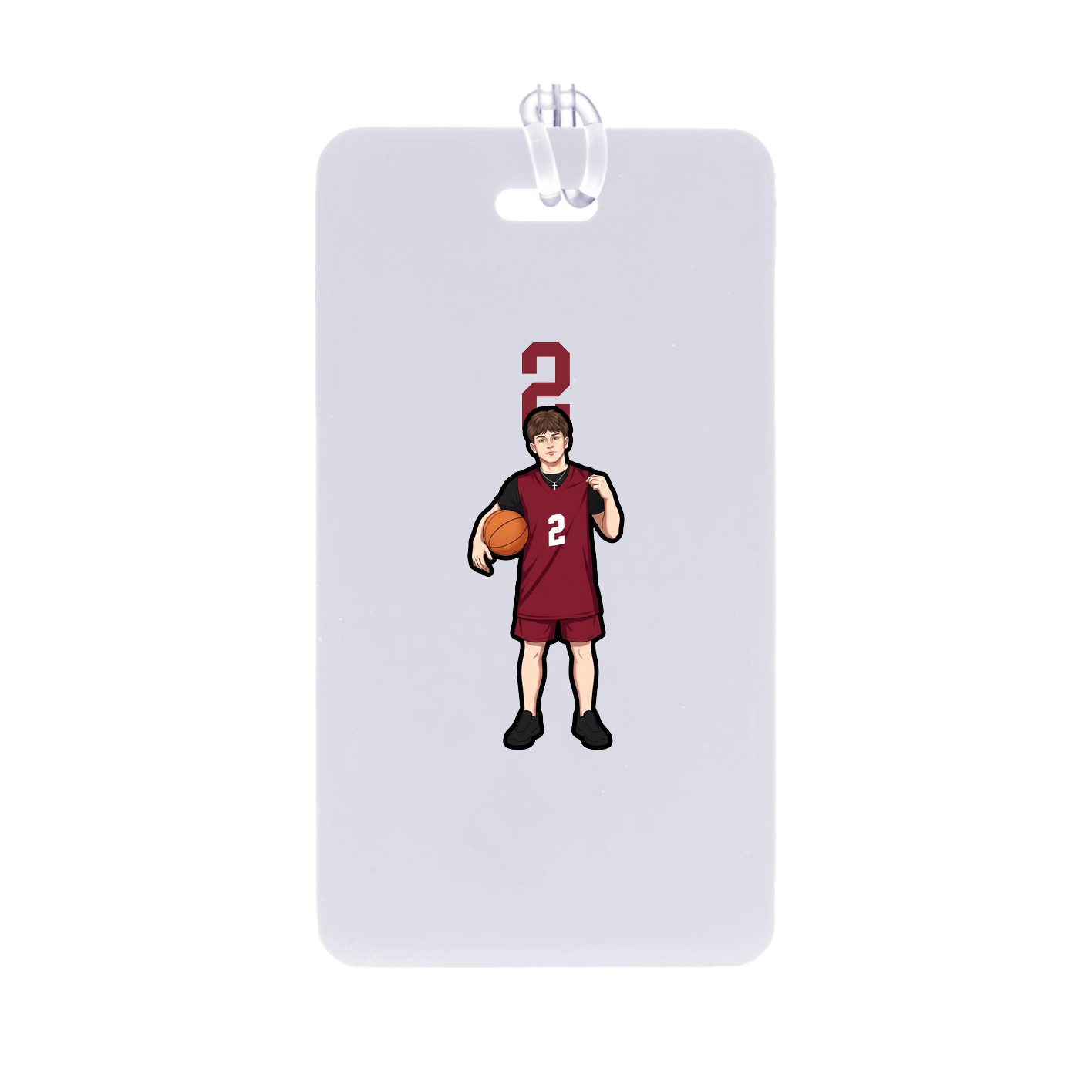 Bag Tag — Number Top in Classic