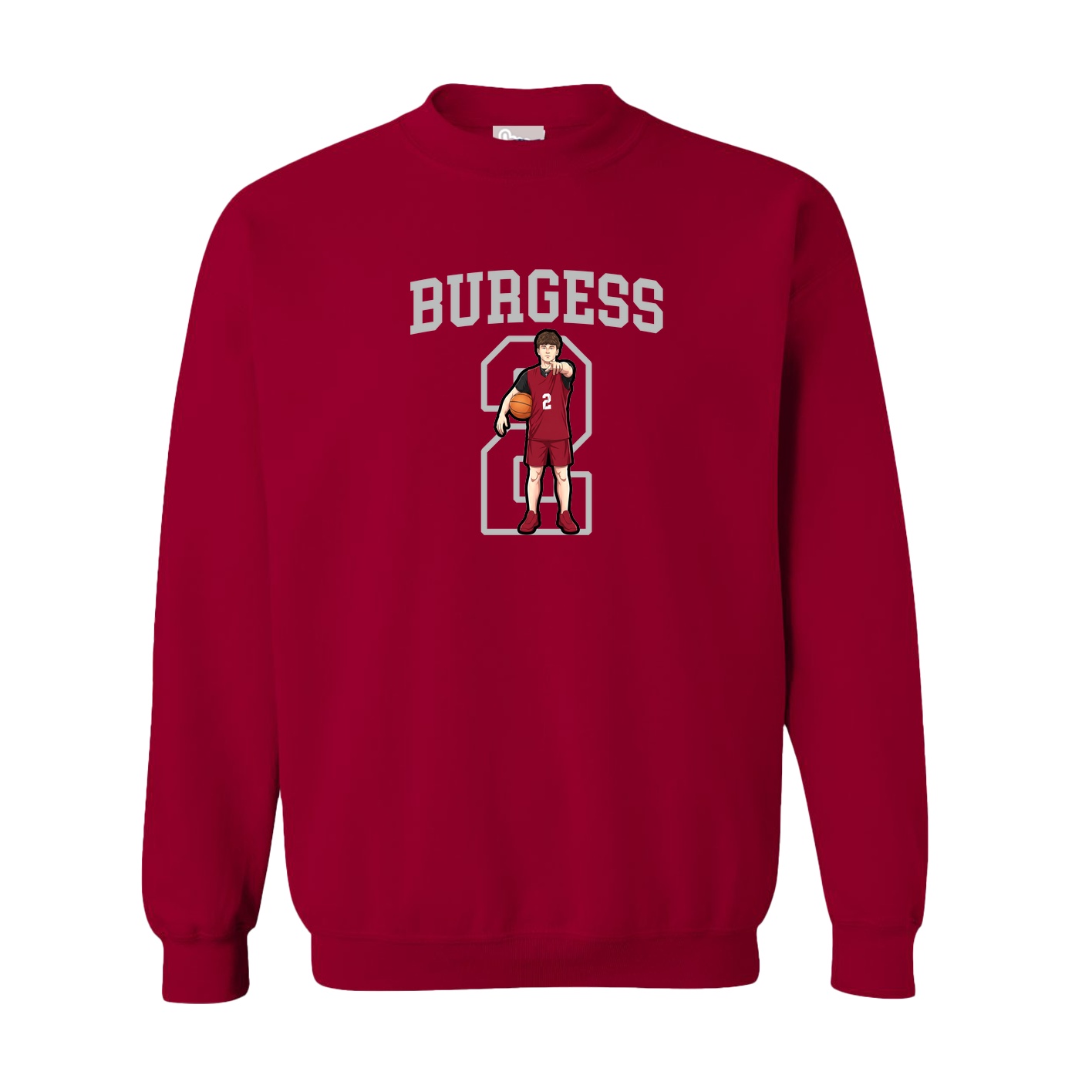 Fleece Crew — Shirsey in Cardinal