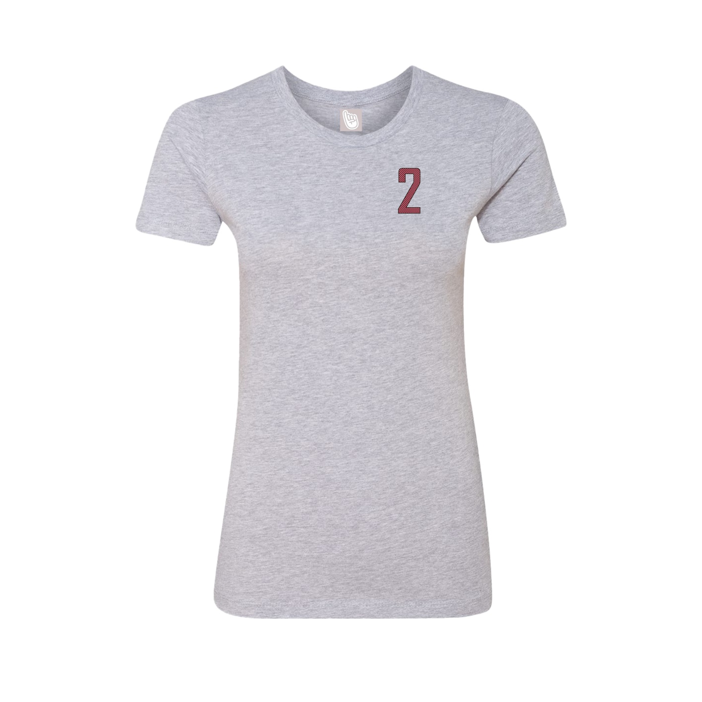 Womens Tee — Front Shirsy in Grey
