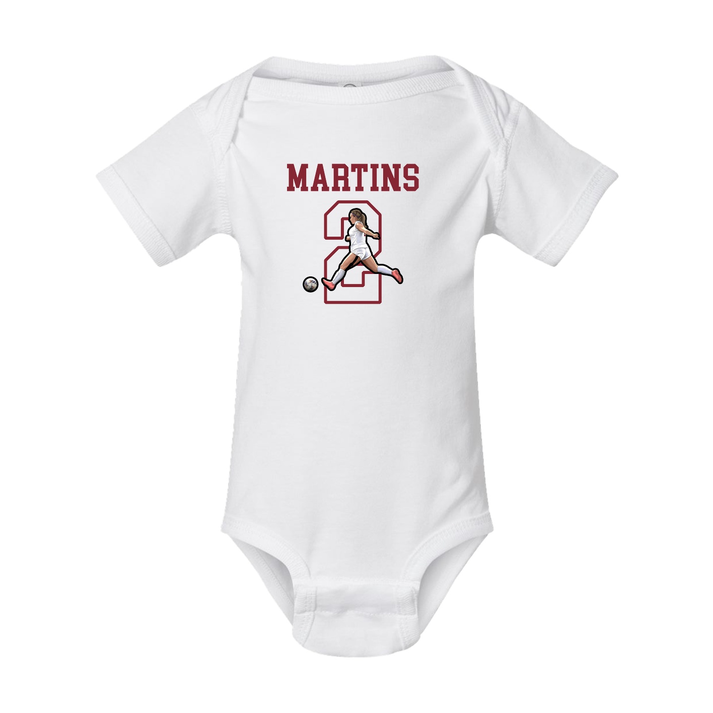 Baby Onesie — Shirsey in White