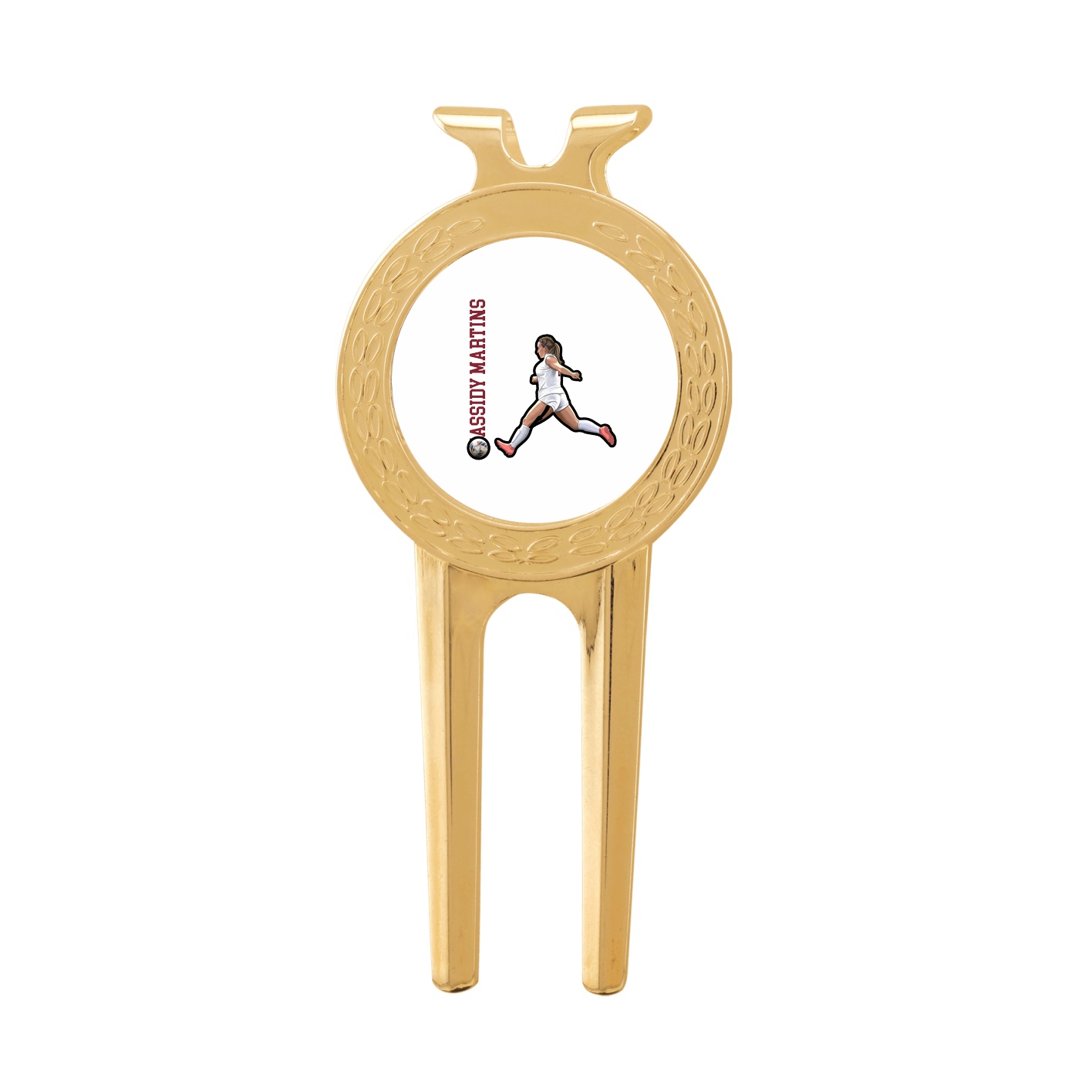 Divot Tool with Ball Marker — Name Vertical in Classic