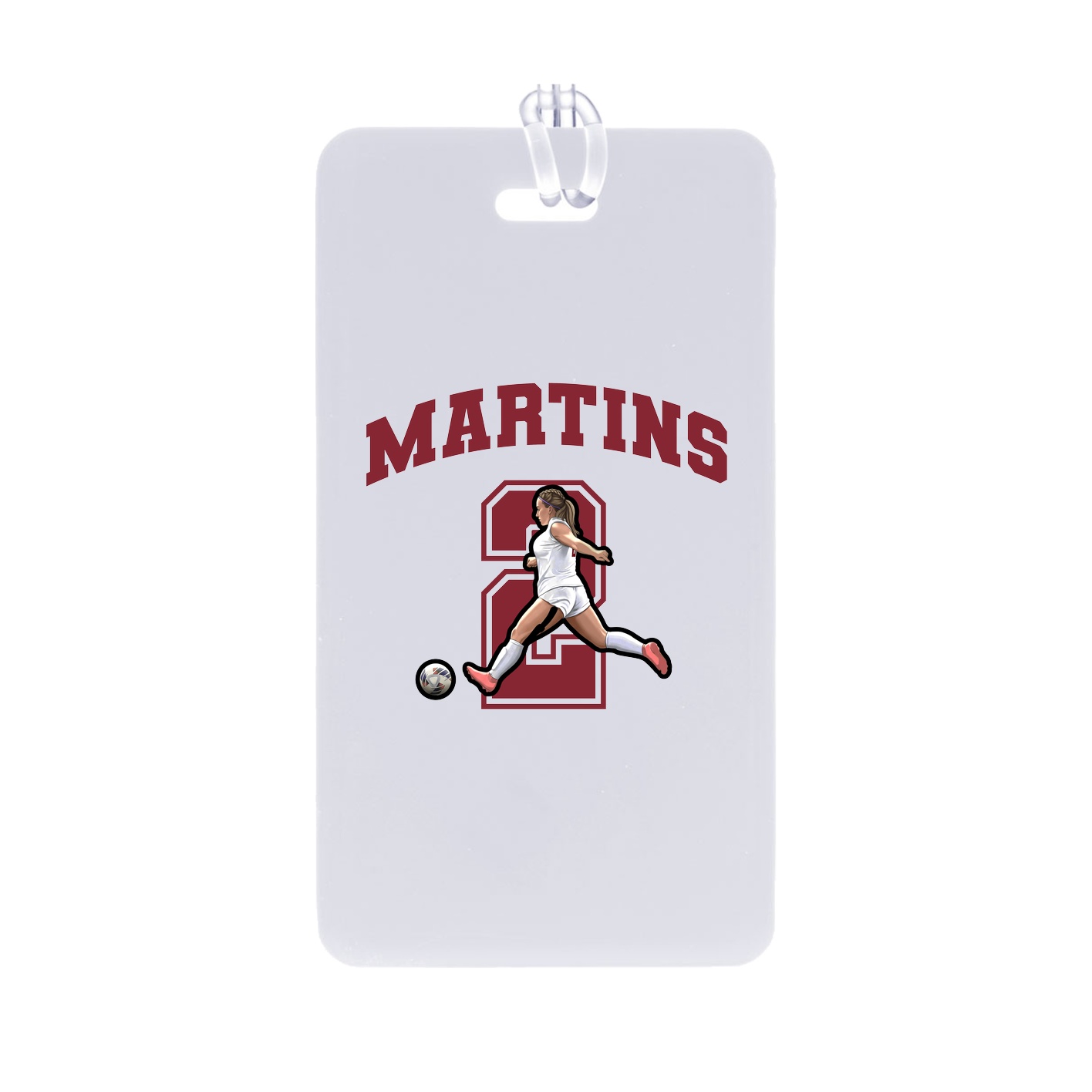 Bag Tag — Number in Classic