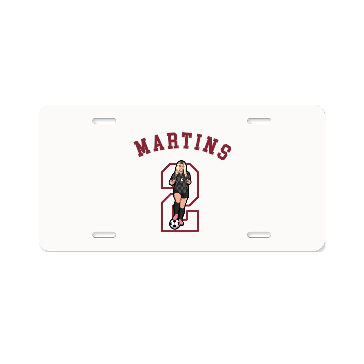 License Plate — Shirsey Arch in Classic