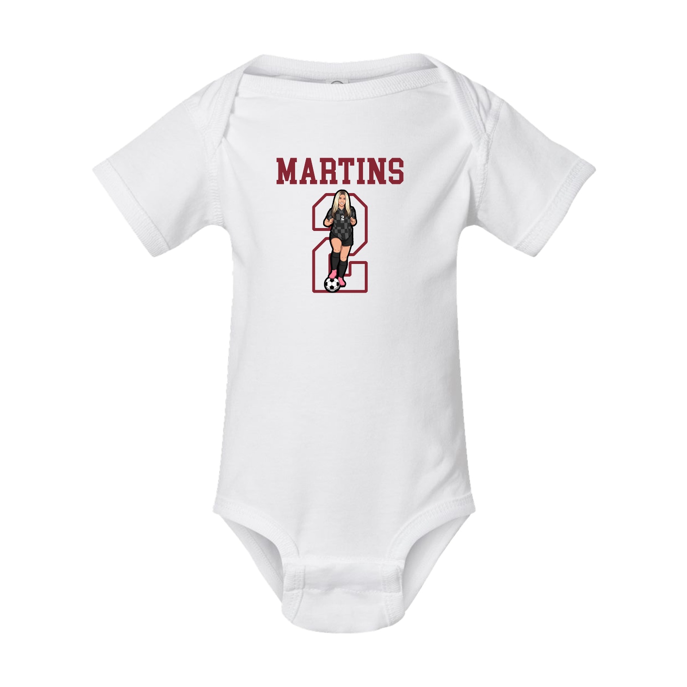 Baby Onesie — Shirsey in White